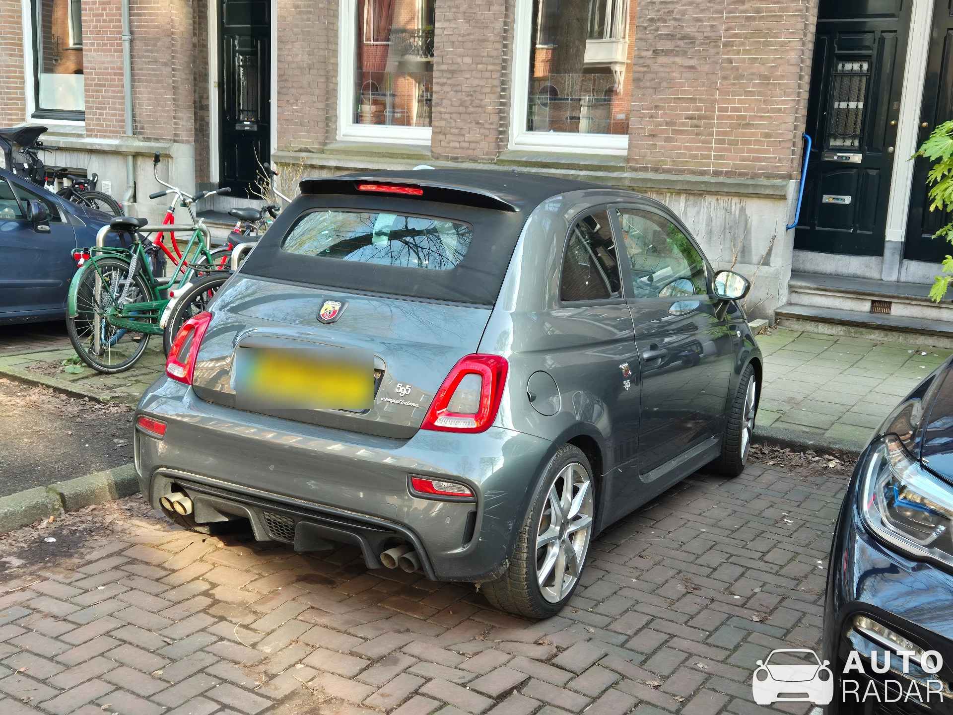 Abarth 595C Competizione spotted in Amsterdam