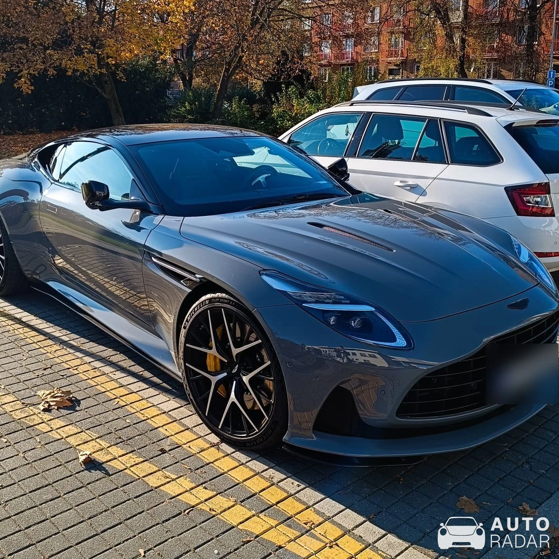 Aston Martin DB12 spotted in Karviná, Czechia