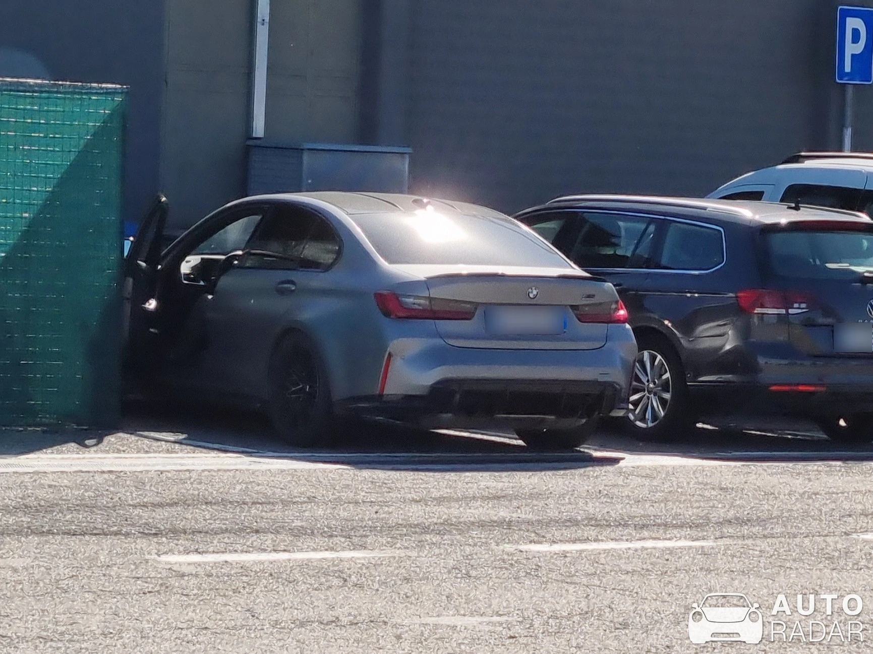 BMW M3 G80 Sedan Competition spotted in Cremona