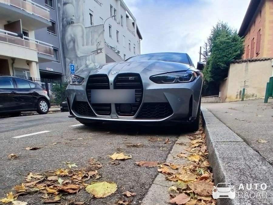 BMW M3 G80 Sedan Competition spotted in Bron, France