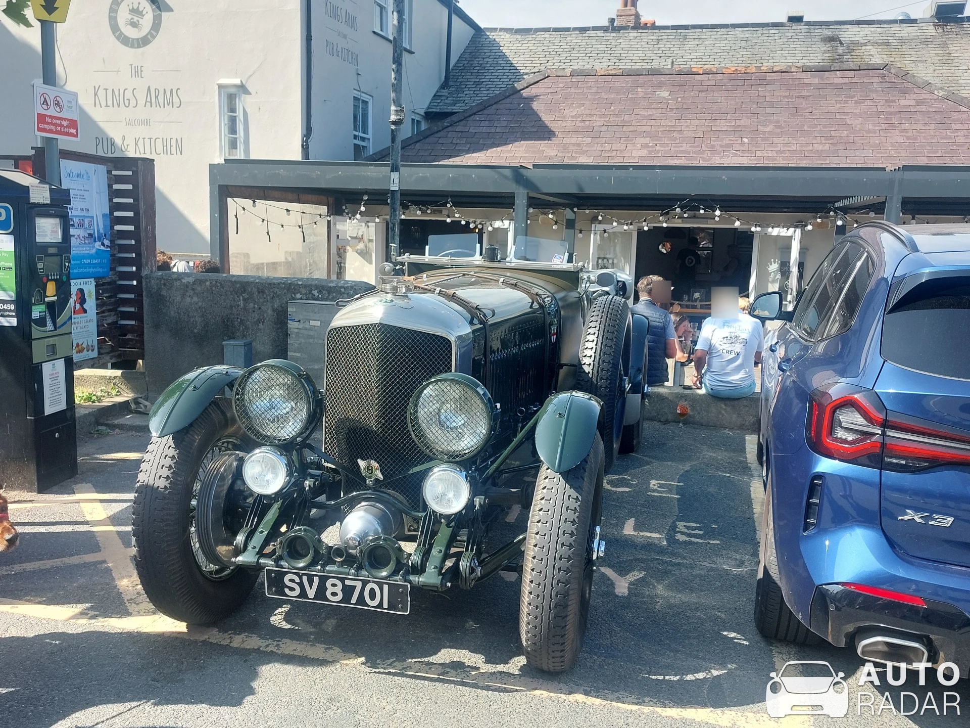 Bentley 4,5 Litre spotted in Salcombe