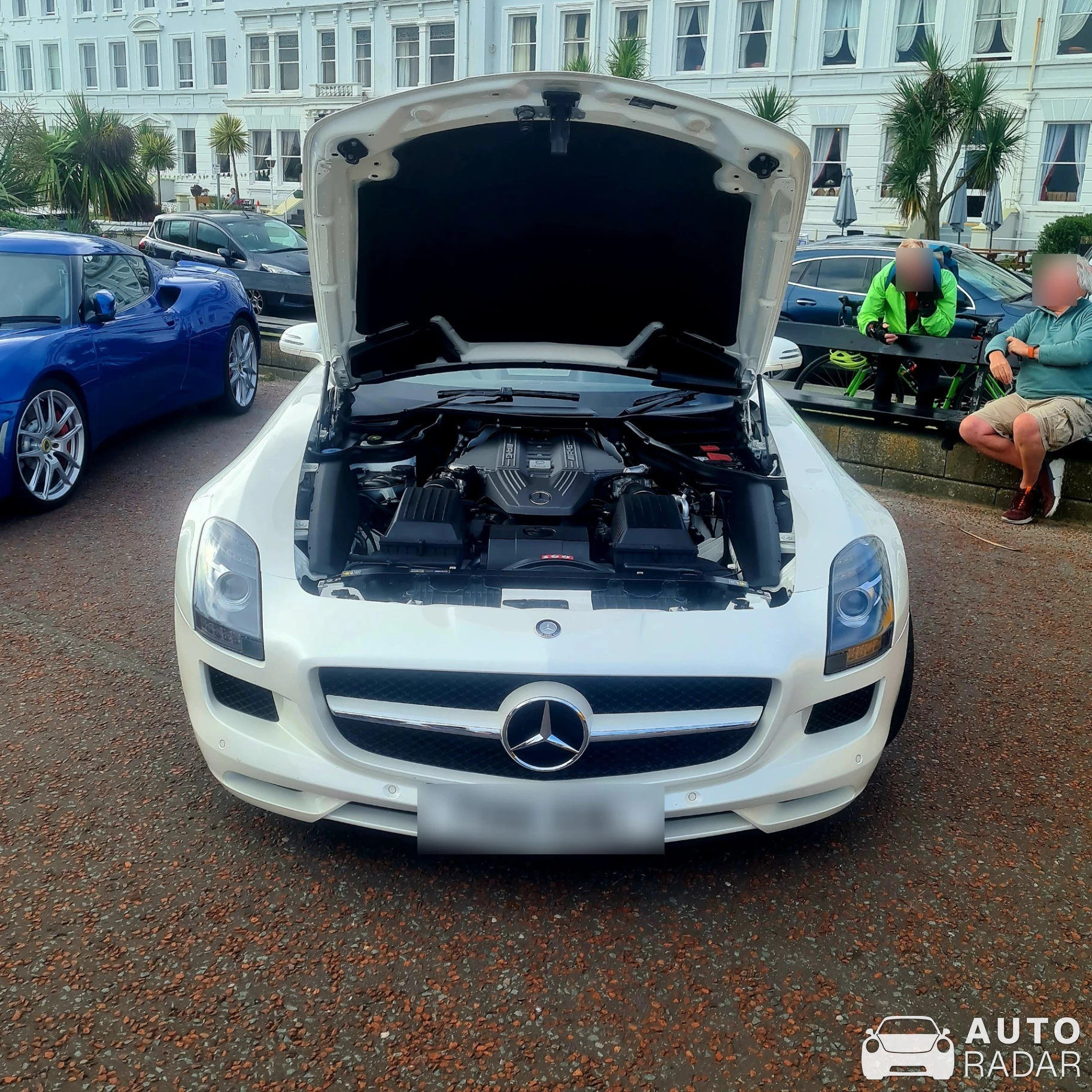 Mercedes-Benz SLS AMG Roadster spotted in Conwy Principal Area, United Kingdom