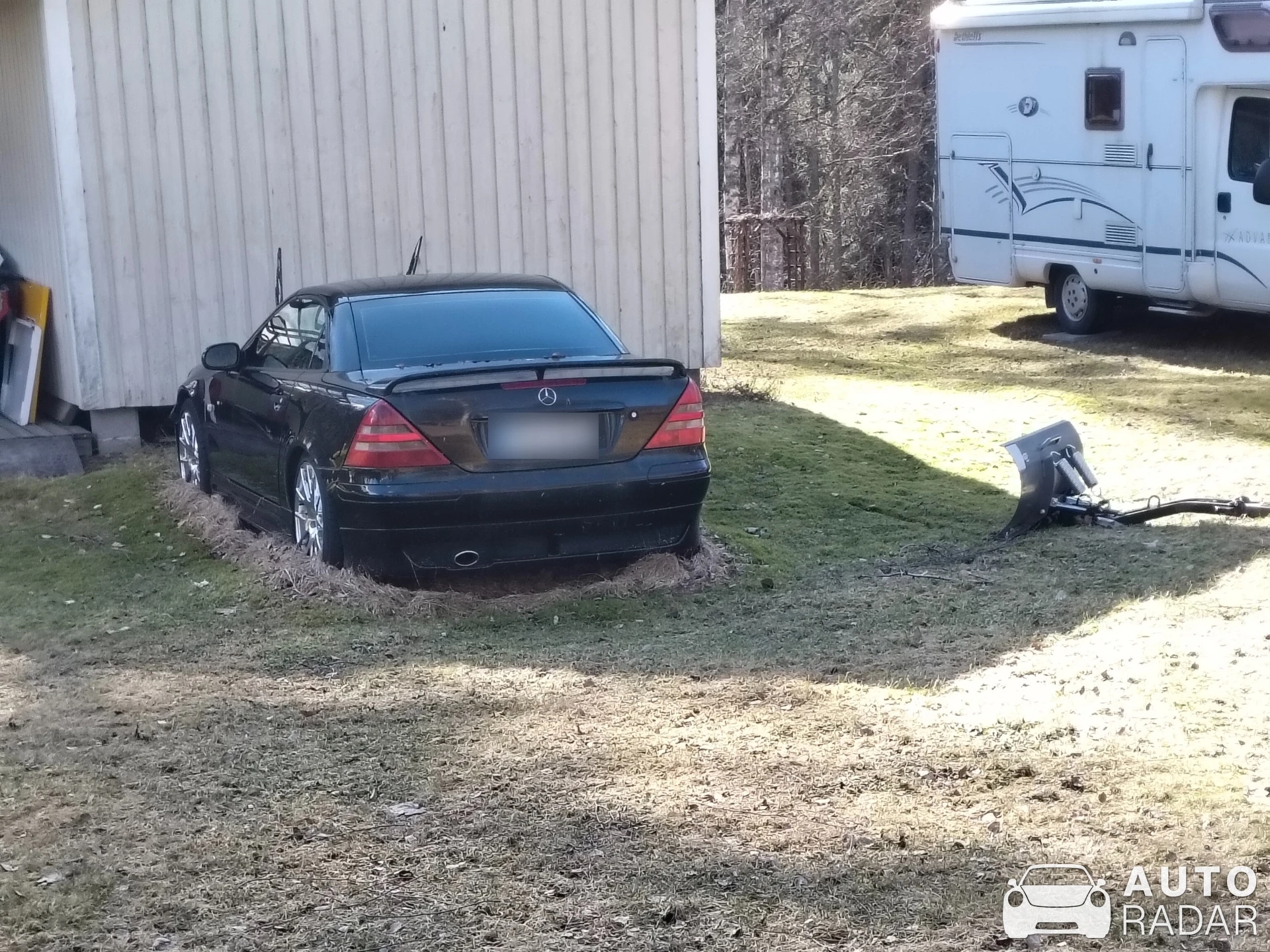 Mercedes-Benz SLK 55 AMG R170 spotted in Rutalahti