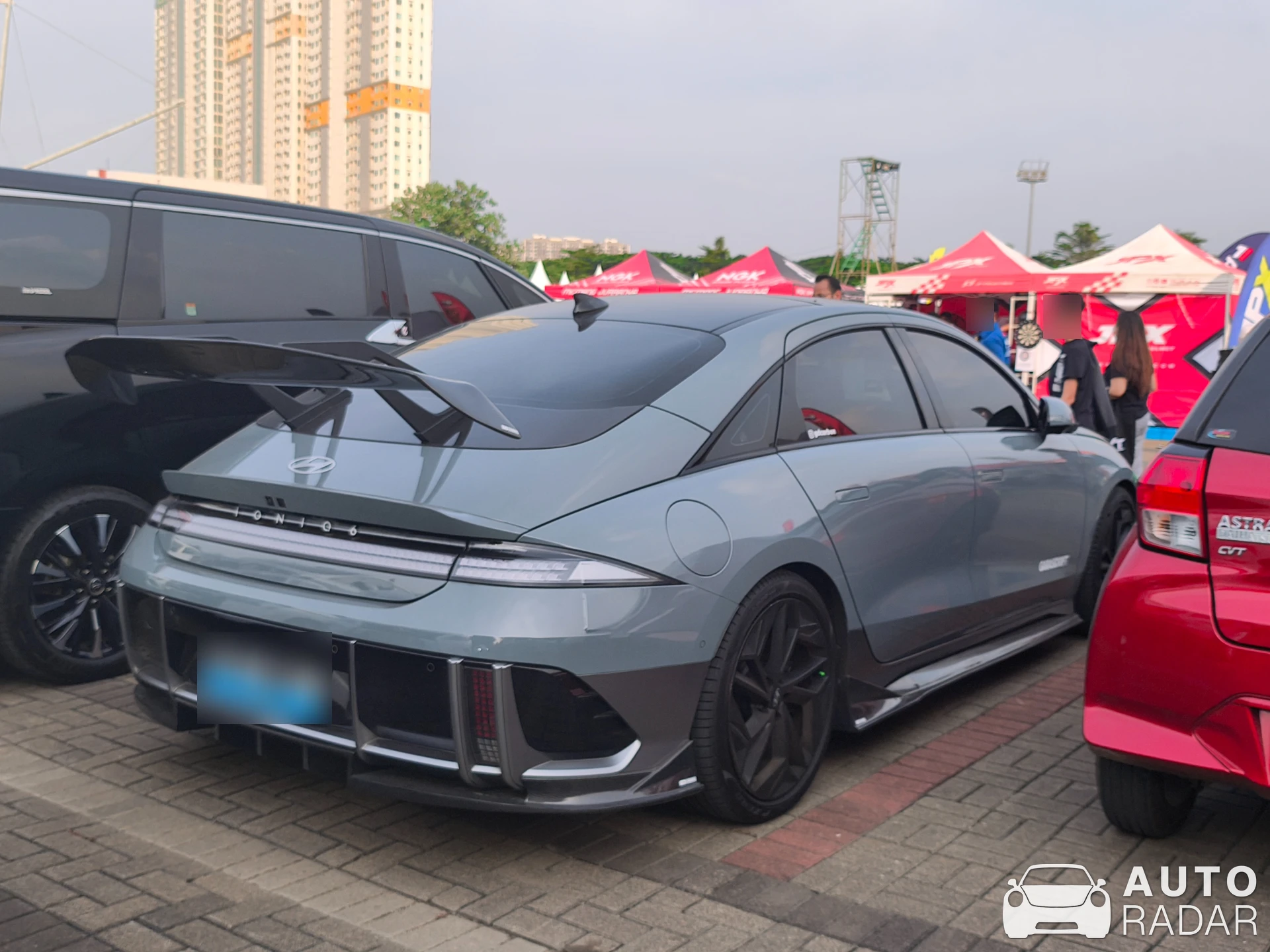 Hyundai Ioniq 6 spotted in Tangerang