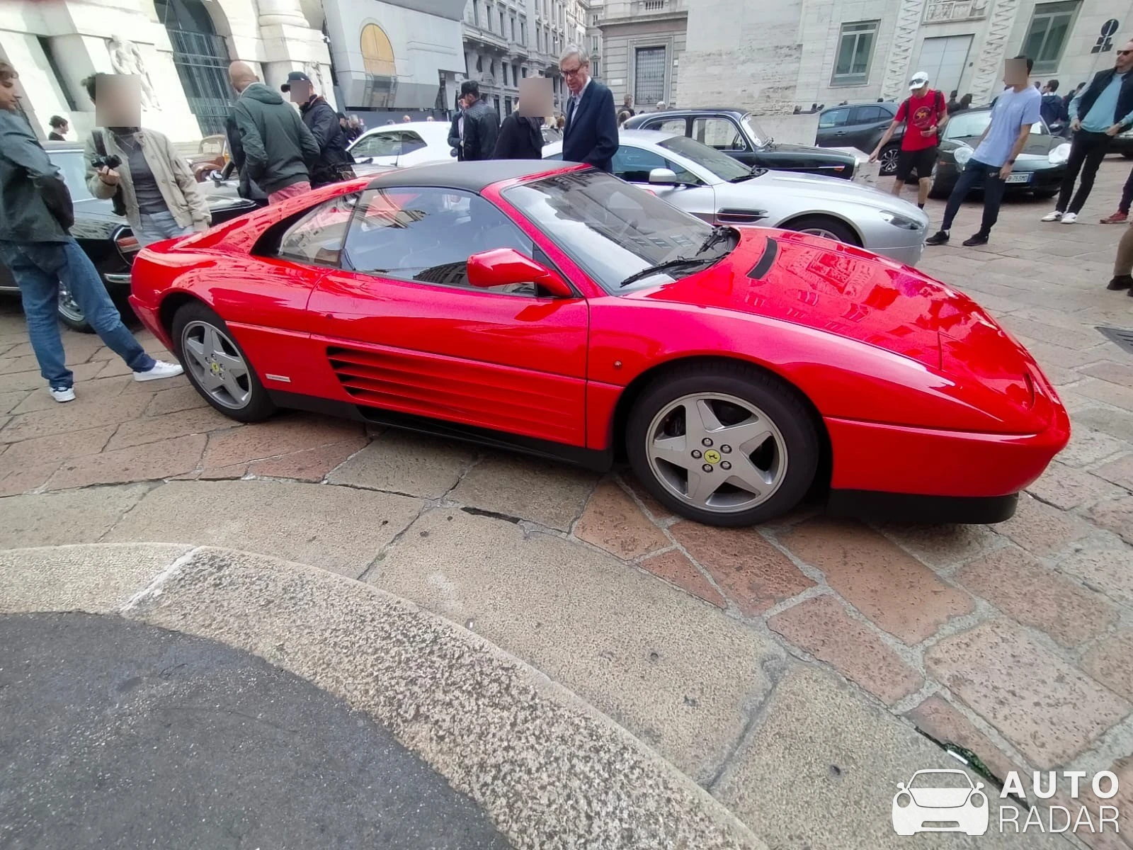 Ferrari 348 TS spotted in Milano, Italy