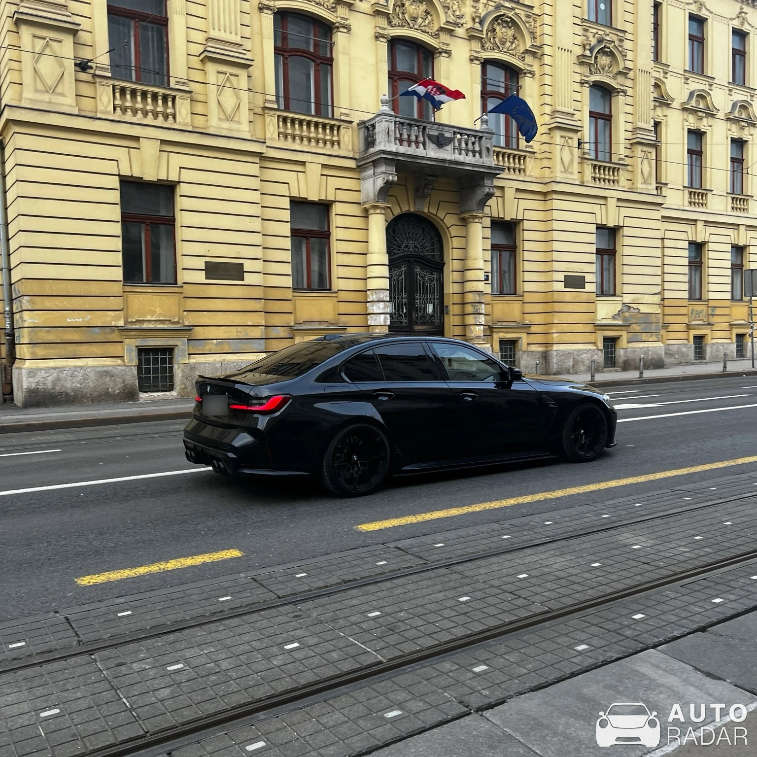 BMW M3 G80 Sedan Competition spotted in Zagreb, Croatia