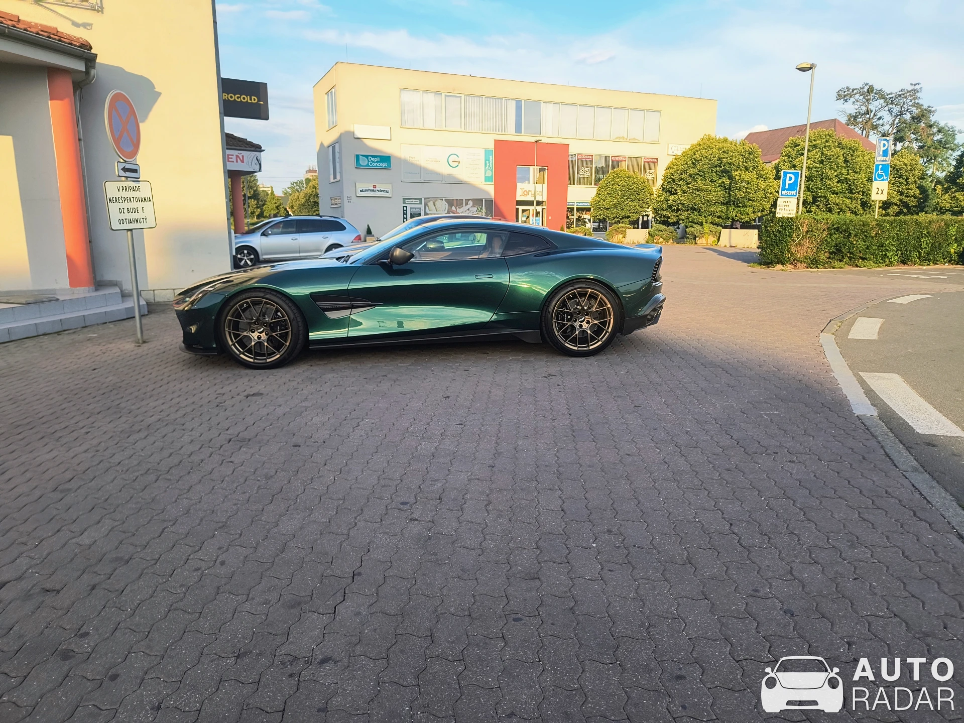 Aston Martin DB11 V8 spotted in Prešov