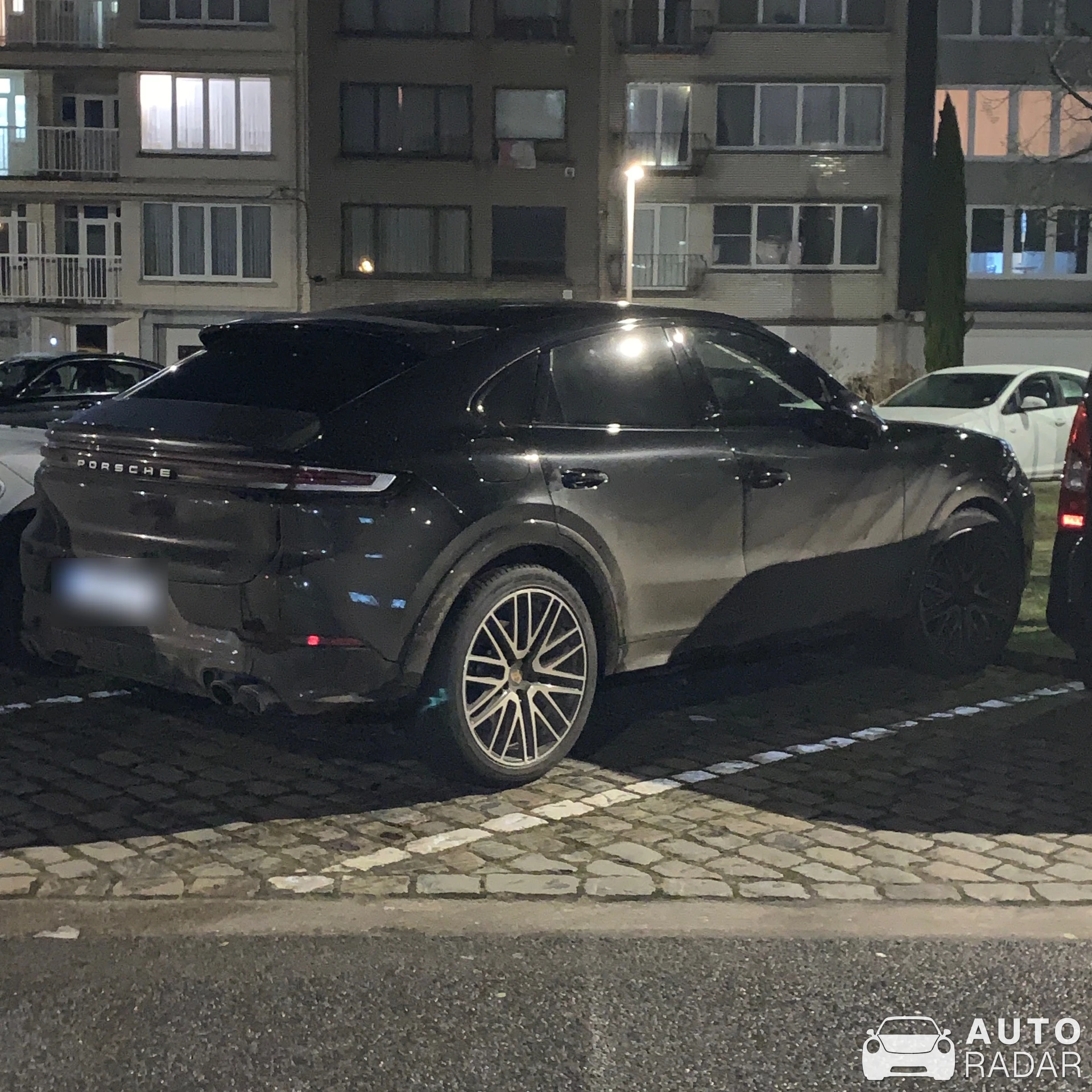 Porsche Cayenne Coupé spotted in Antwerpen, België