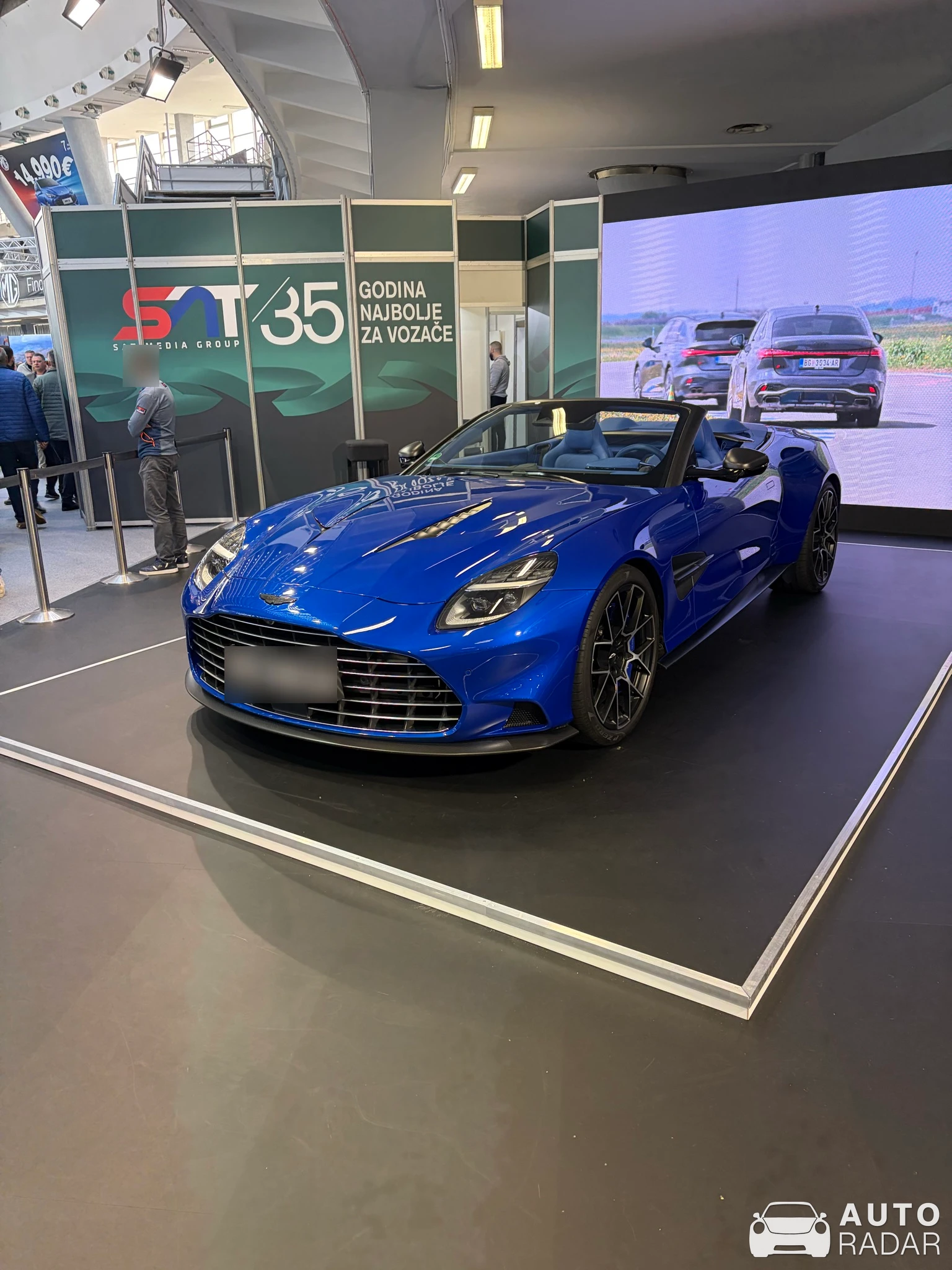 Aston Martin Vanquish Volante 2025 spotted in Beograd