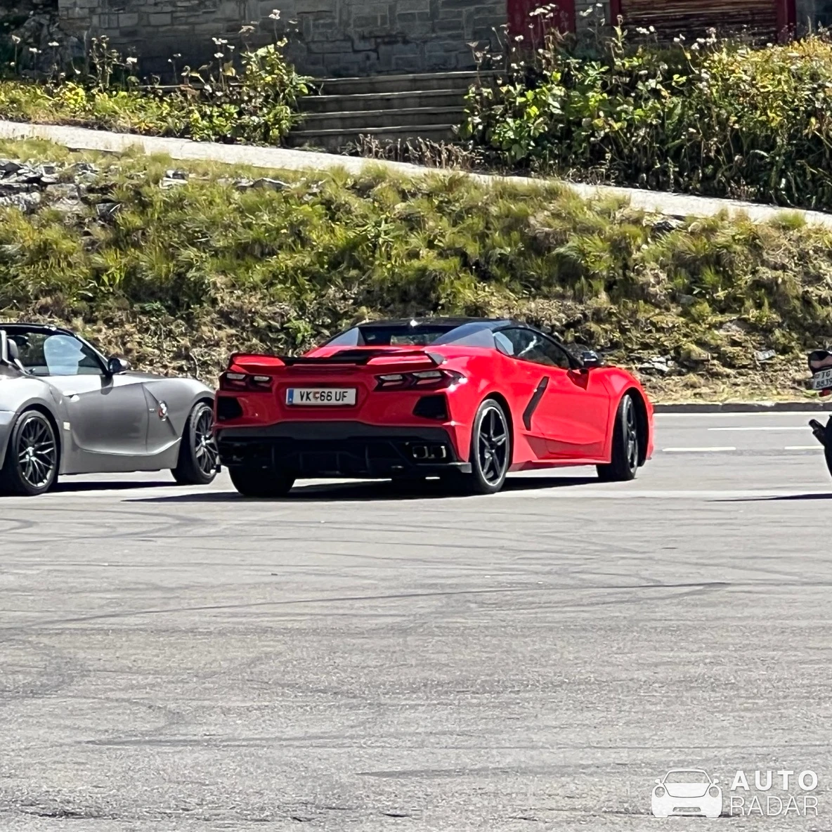 Chevrolet Corvette C8 Stingray spotted in Andermatt