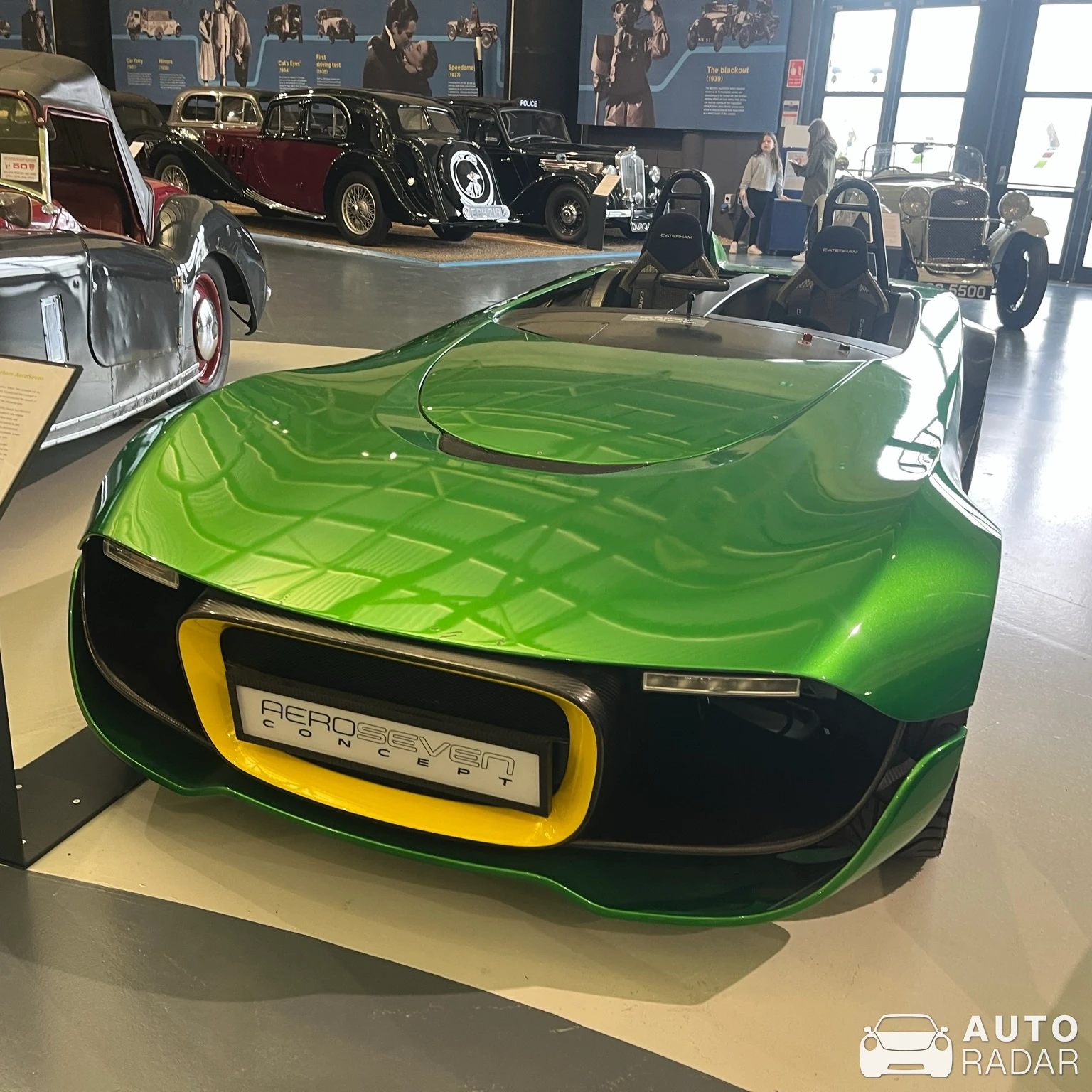 Caterham AeroSeven Concept spotted in Marston Moretaine