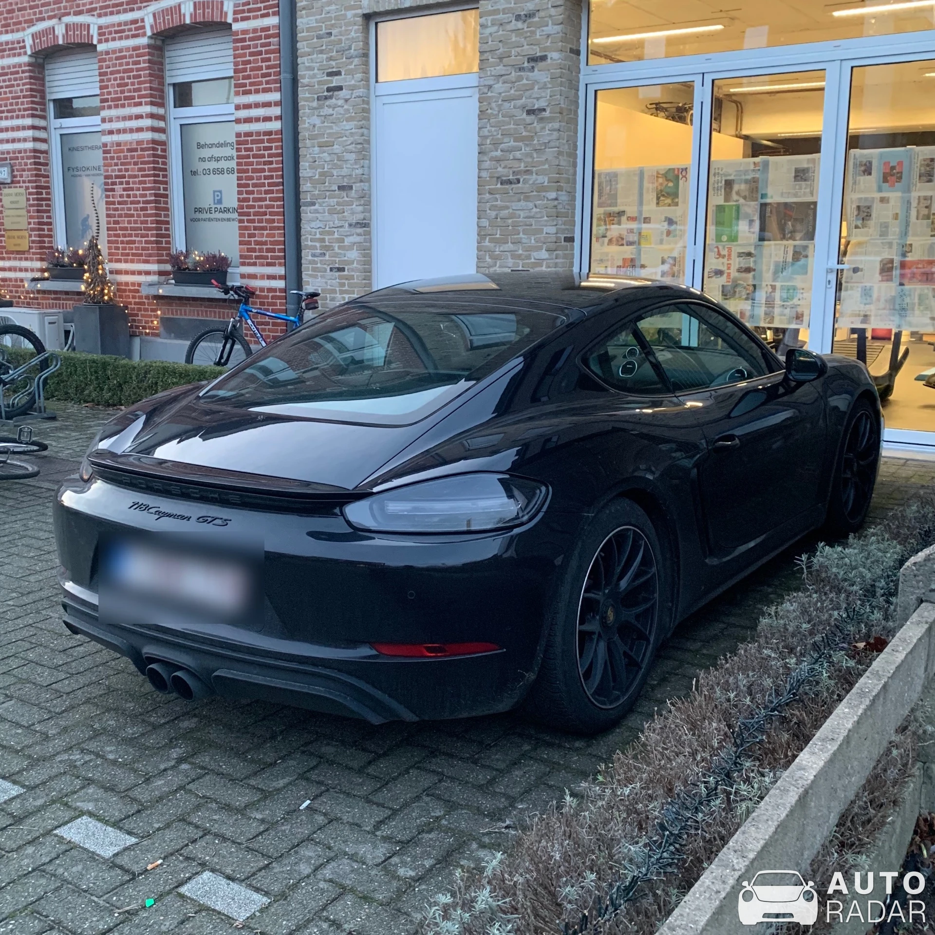 Porsche 718 Cayman GTS spotted in Schoten, België