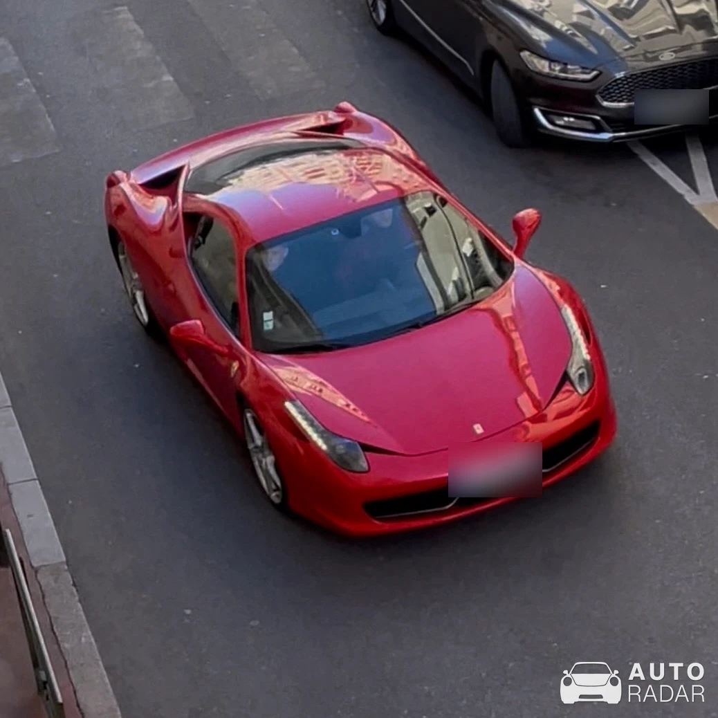 Ferrari 458 Spider spotted in Levallois-Perret, France