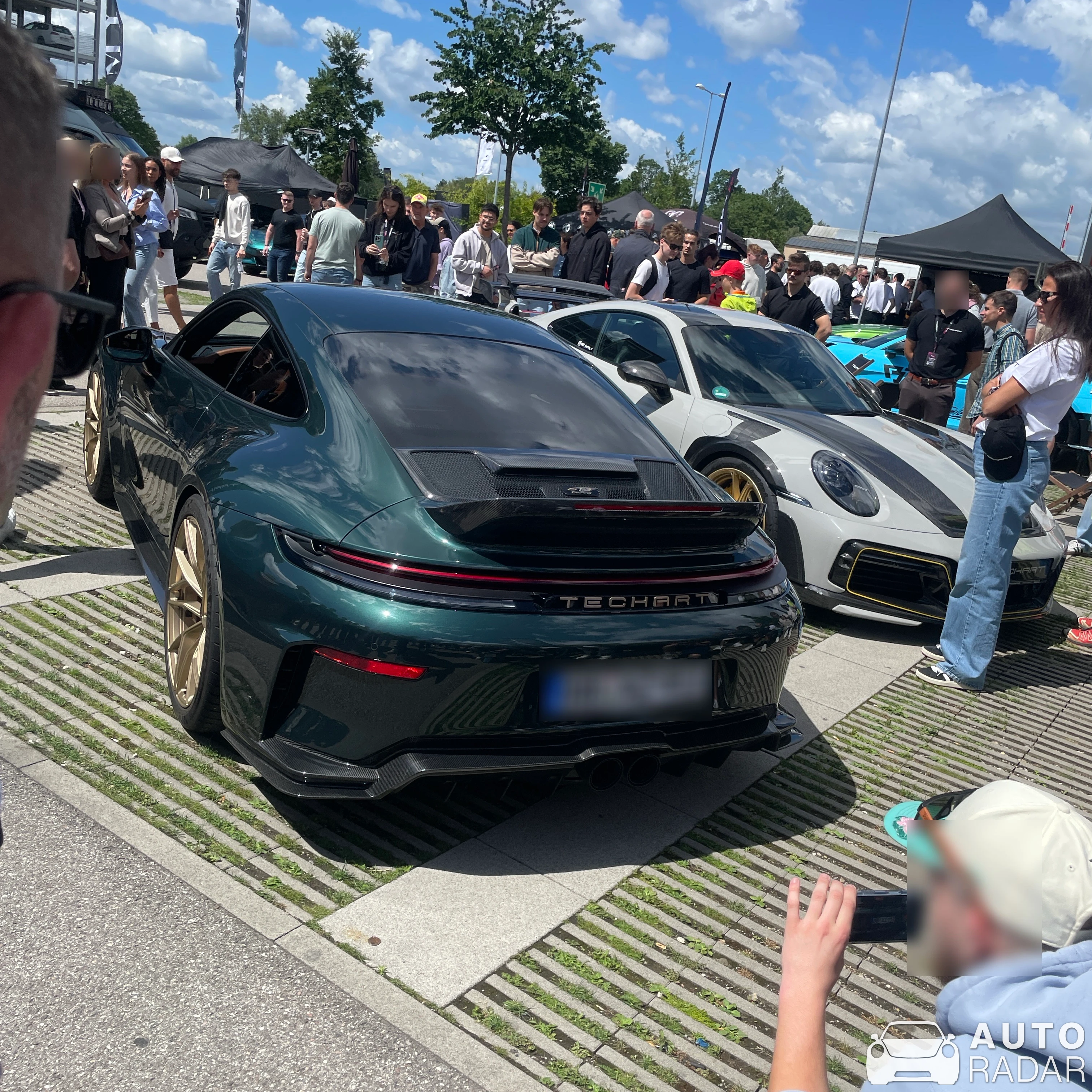 Porsche TechArt 992 GT3 MkI spotted in München