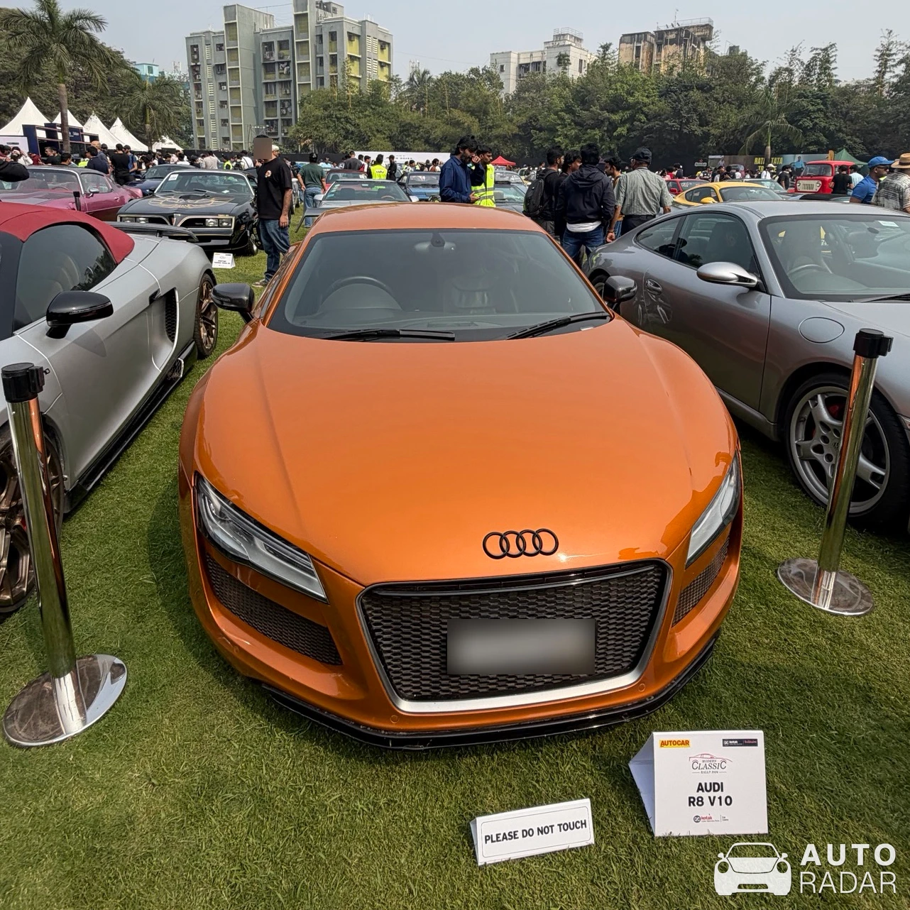 Audi R8 V10 spotted in Mumbai, India