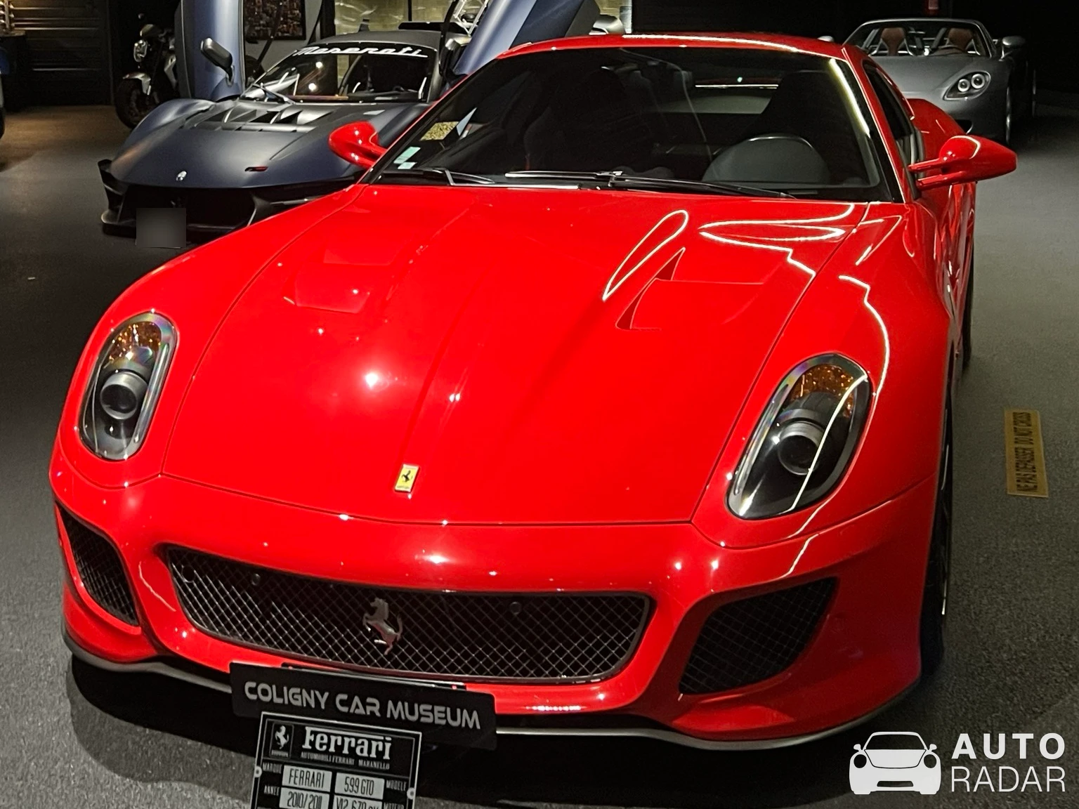 Ferrari 599 GTO spotted in Coligny