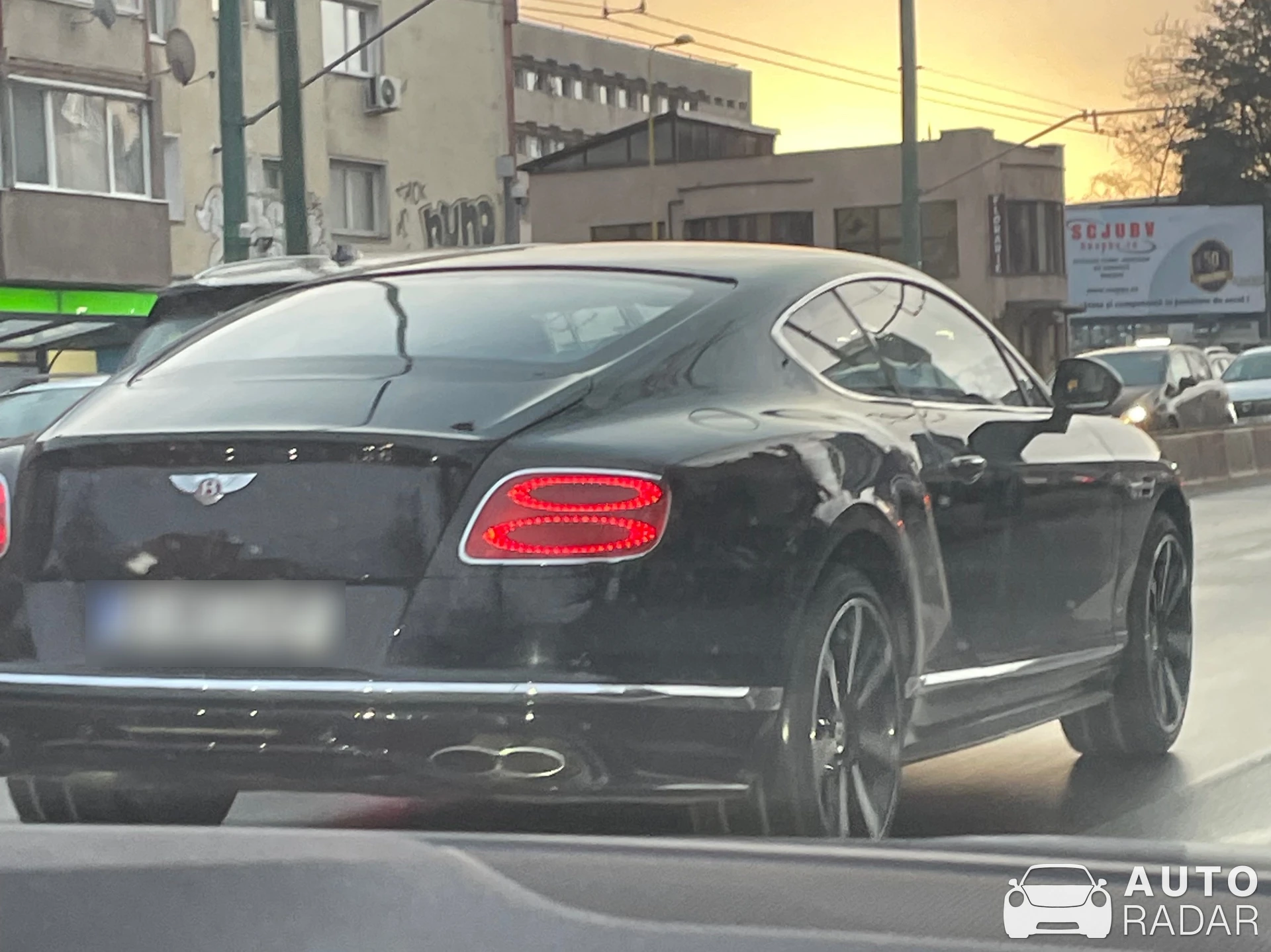 Bentley Continental GT spotted in Brașov, România