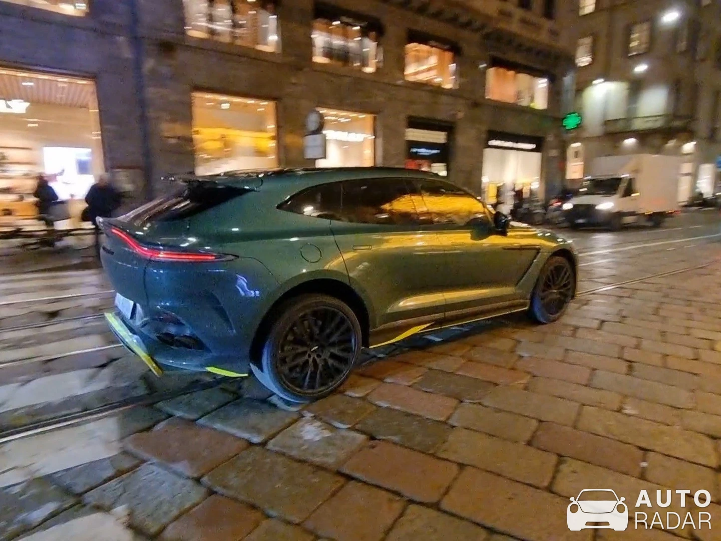 Aston Martin DBX707 AMR23 Edition spotted in Milano, Italia