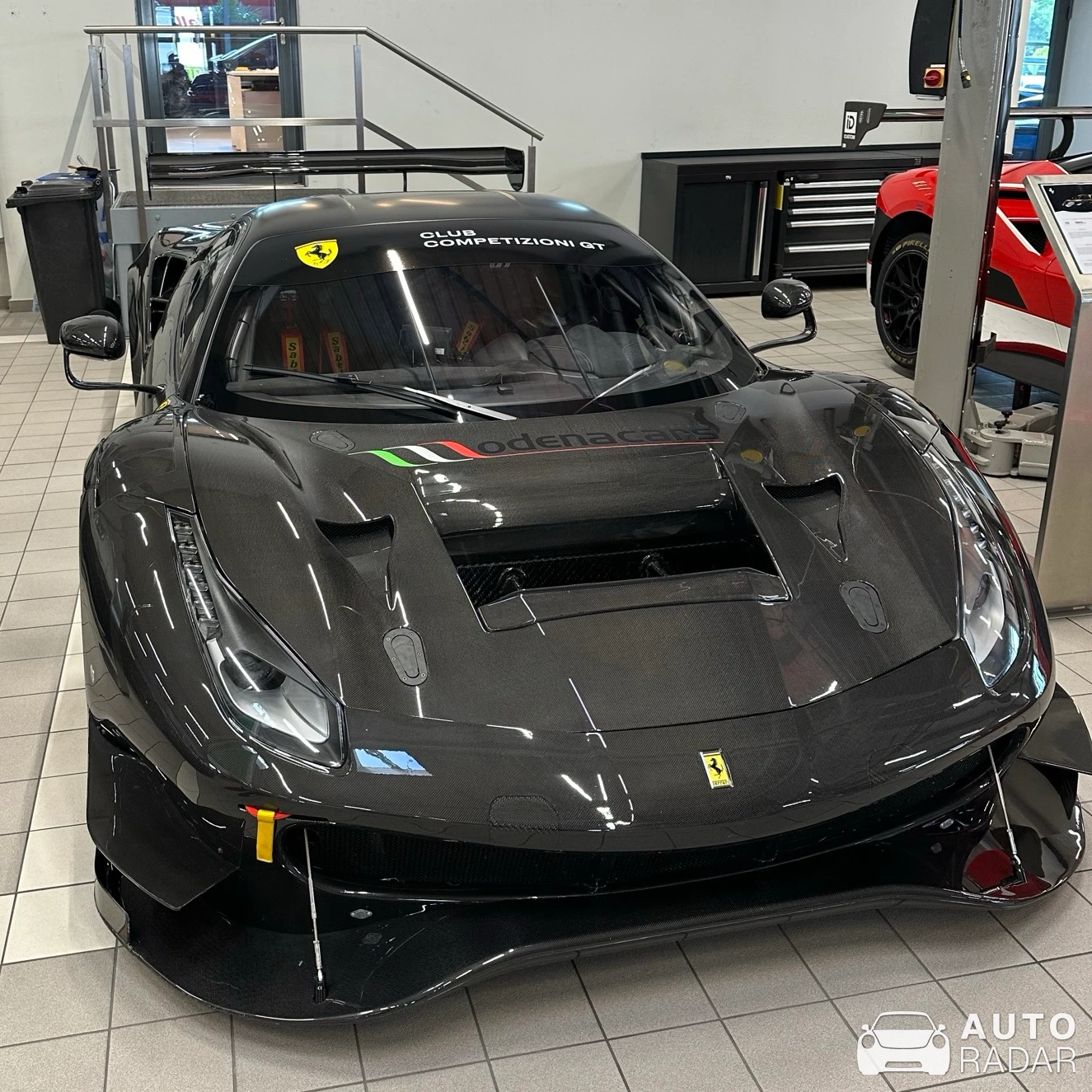 Ferrari 488 GT3 Evo 2020 spotted in Plan-les-Ouates, Suisse