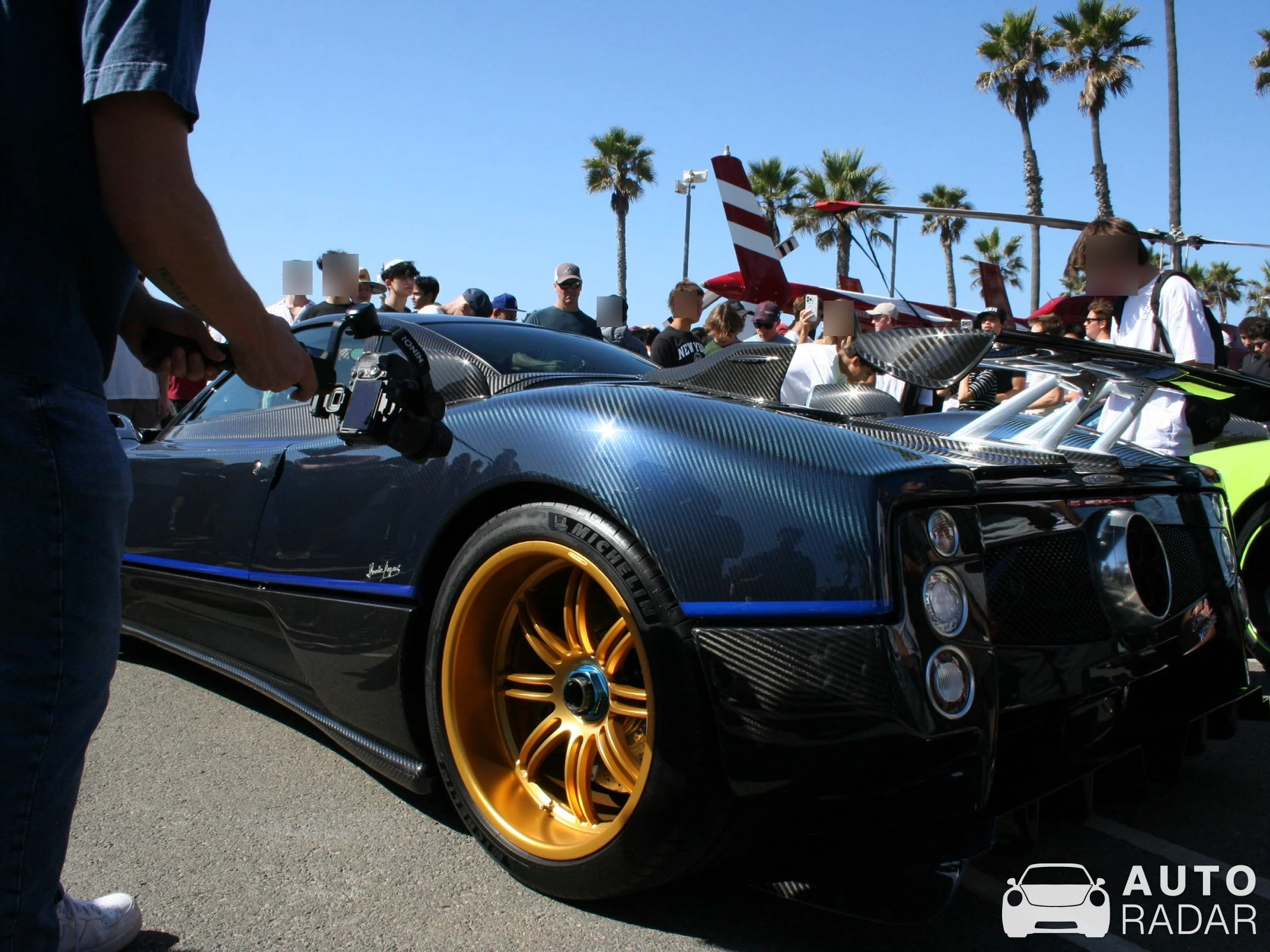 Pagani Zonda Tricolore spotted in Huntington Beach