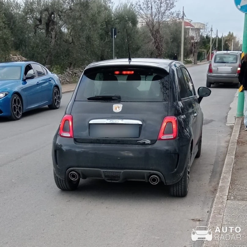 Abarth 500 spotted in Bitetto, Italy