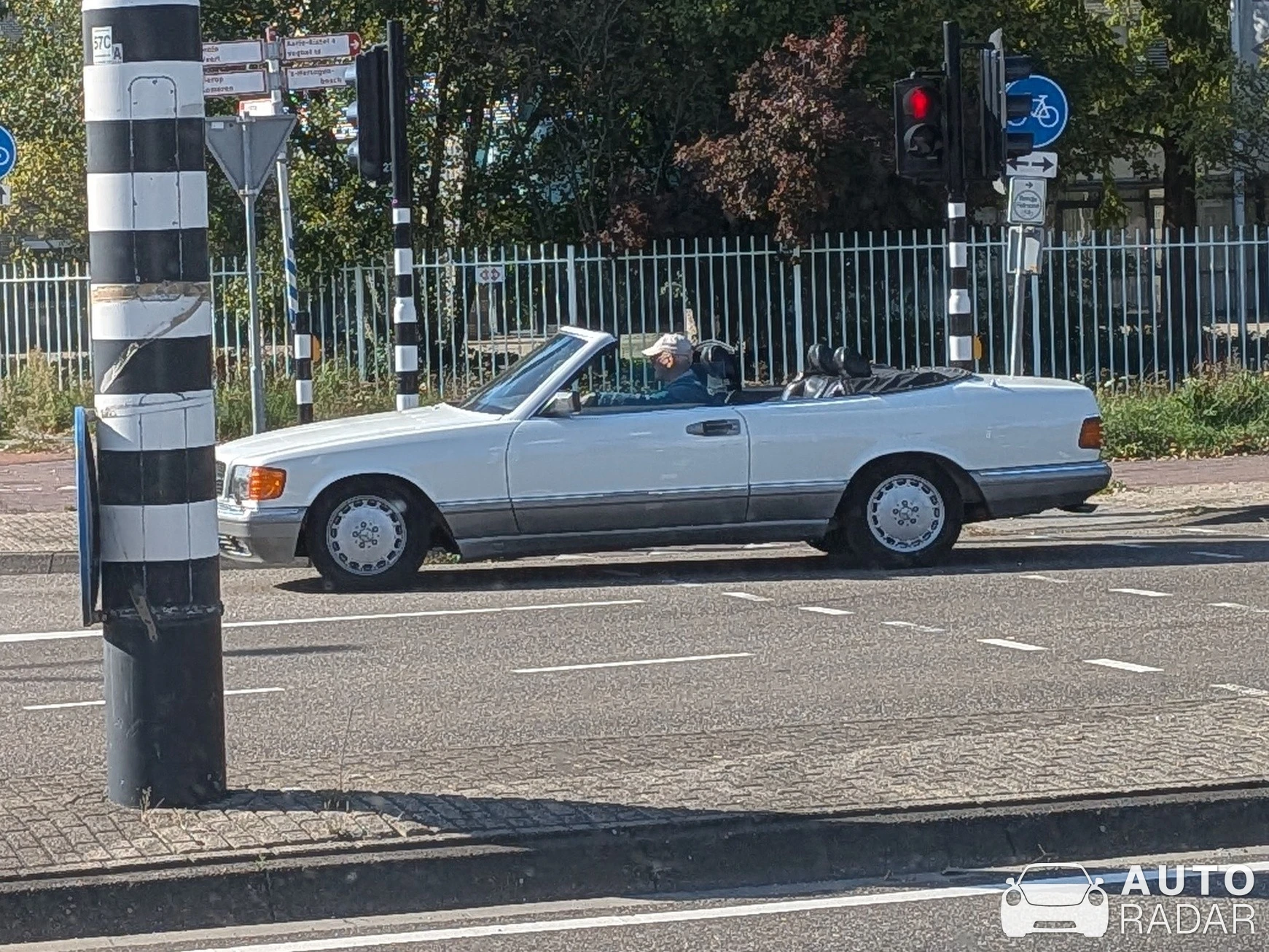 Mercedes-Benz S-Klasse Coupe C126 spotted in Helmond