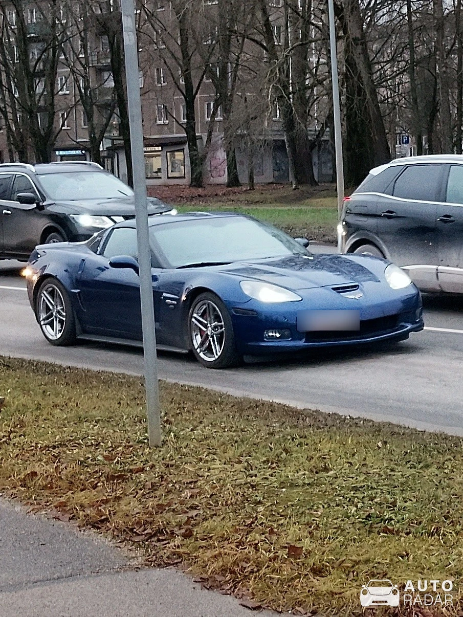 Chevrolet Corvette C6 Z06 spotted in Riga, Latvia