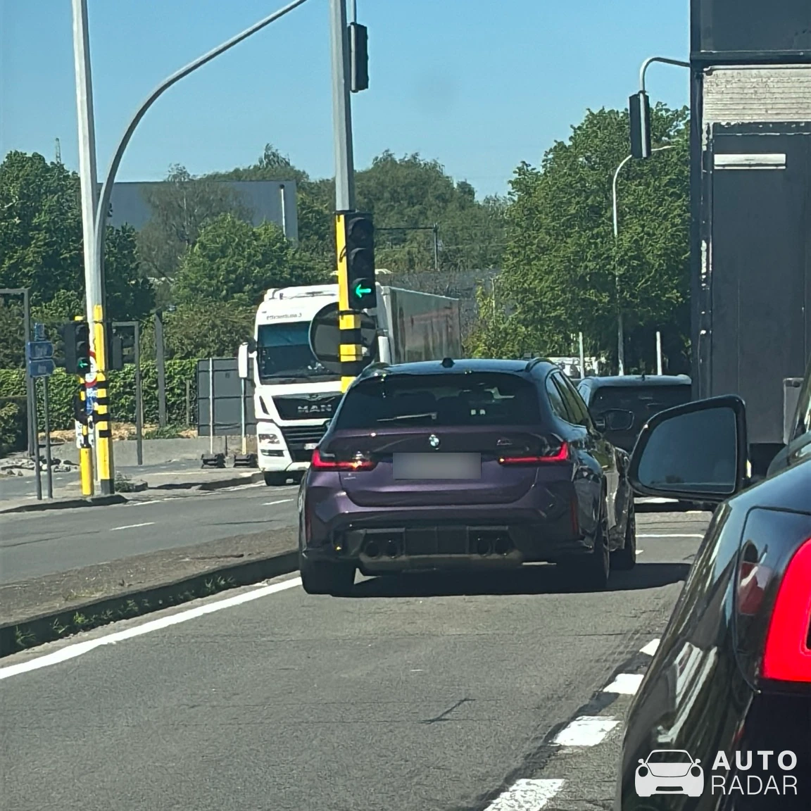 BMW M3 G81 Touring Competition spotted in Affligem