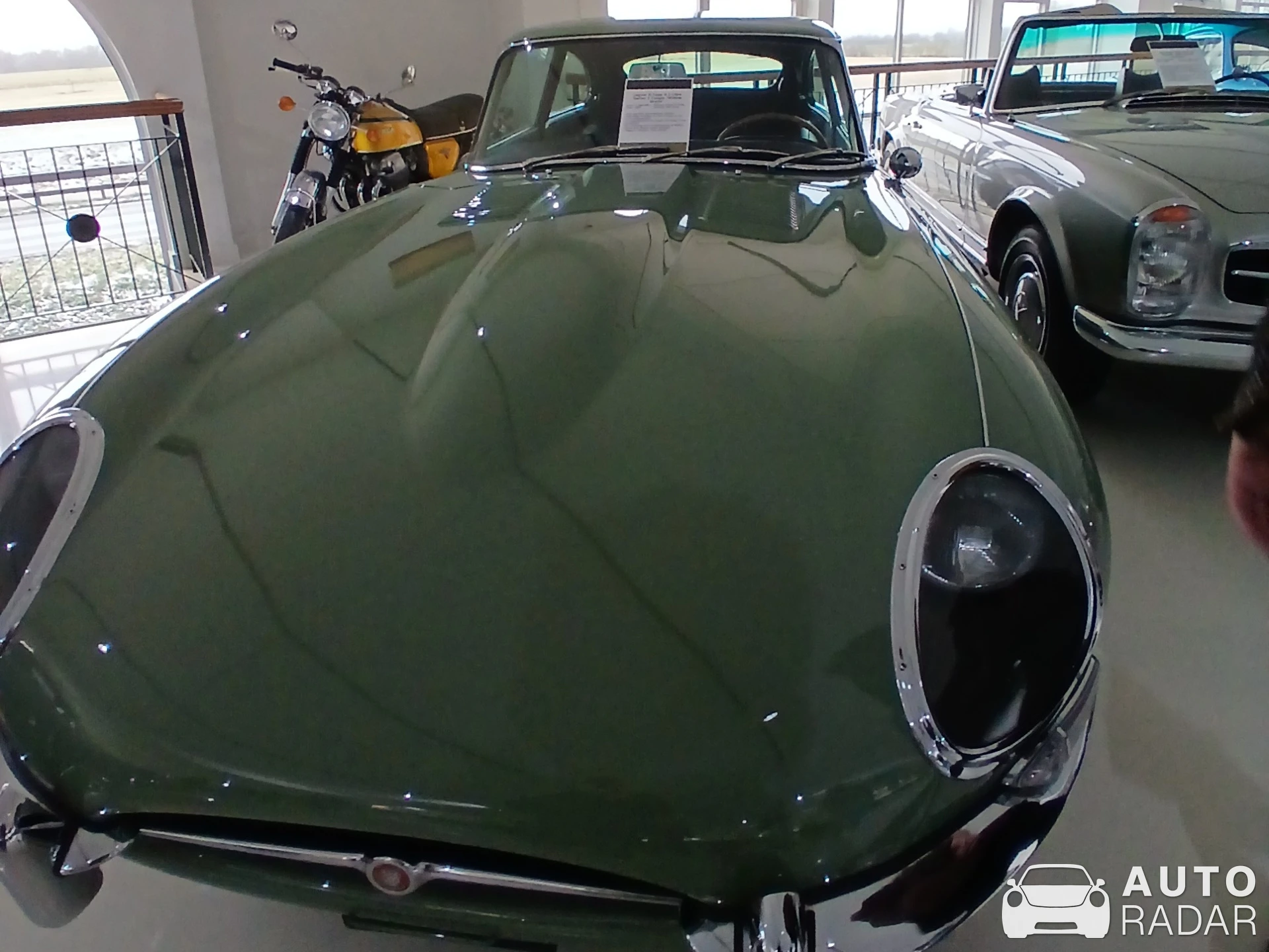 Jaguar E-Type spotted in Brummen, Netherlands