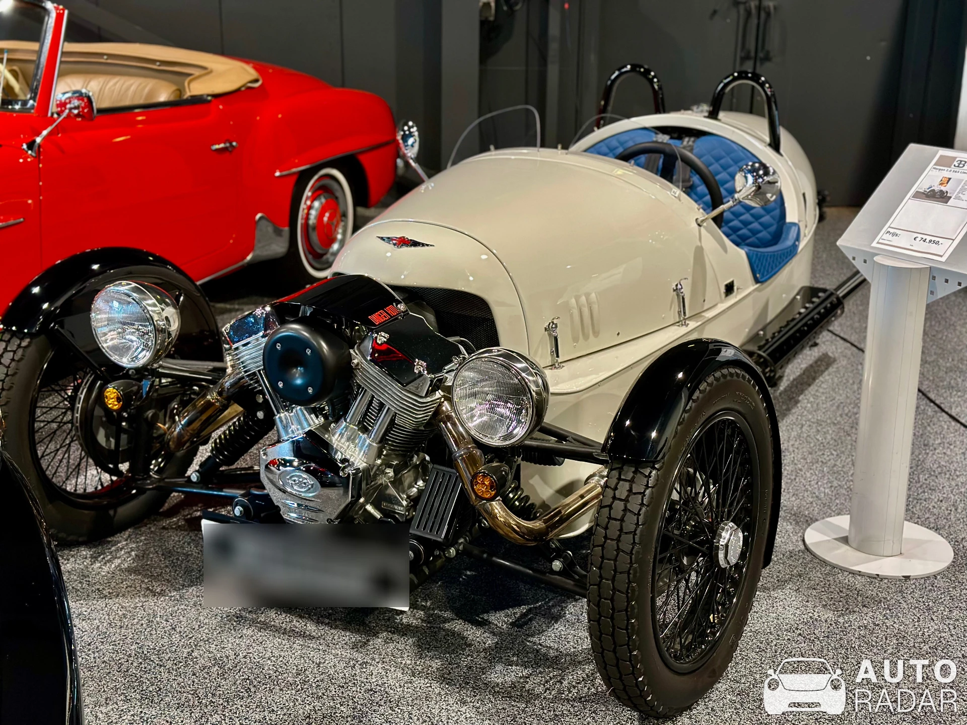 Morgan Threewheeler Limited Edition 60 spotted in Rotterdam, Netherlands