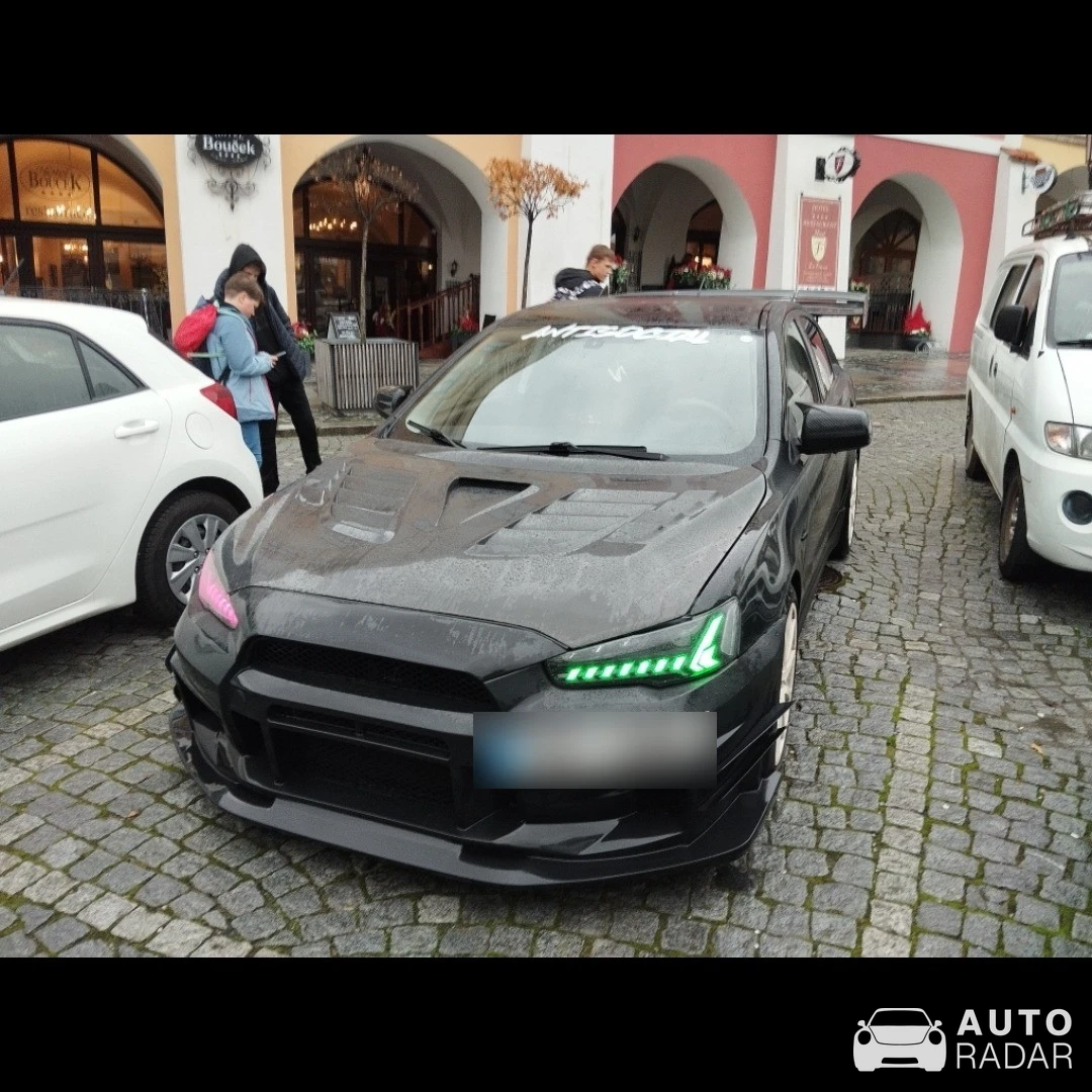 Mitsubishi Lancer Evolution X spotted in Kroměříž, Czechia