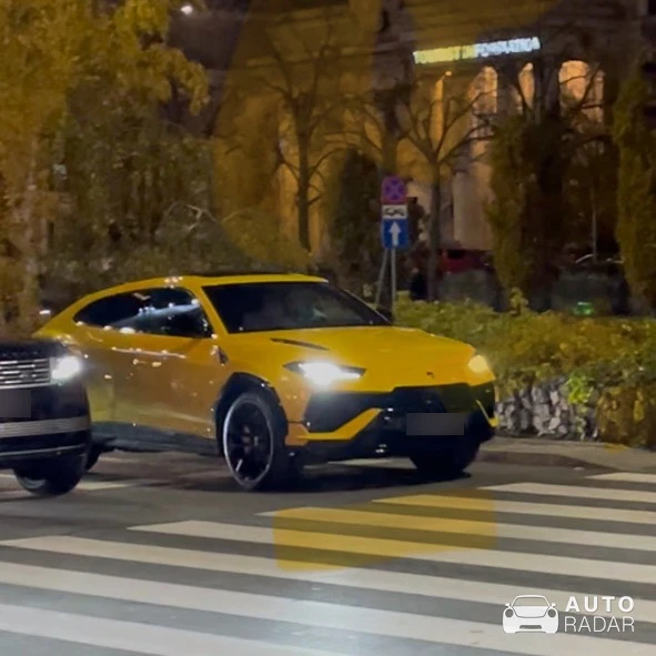 Lamborghini Urus spotted in Warszawa, Poland