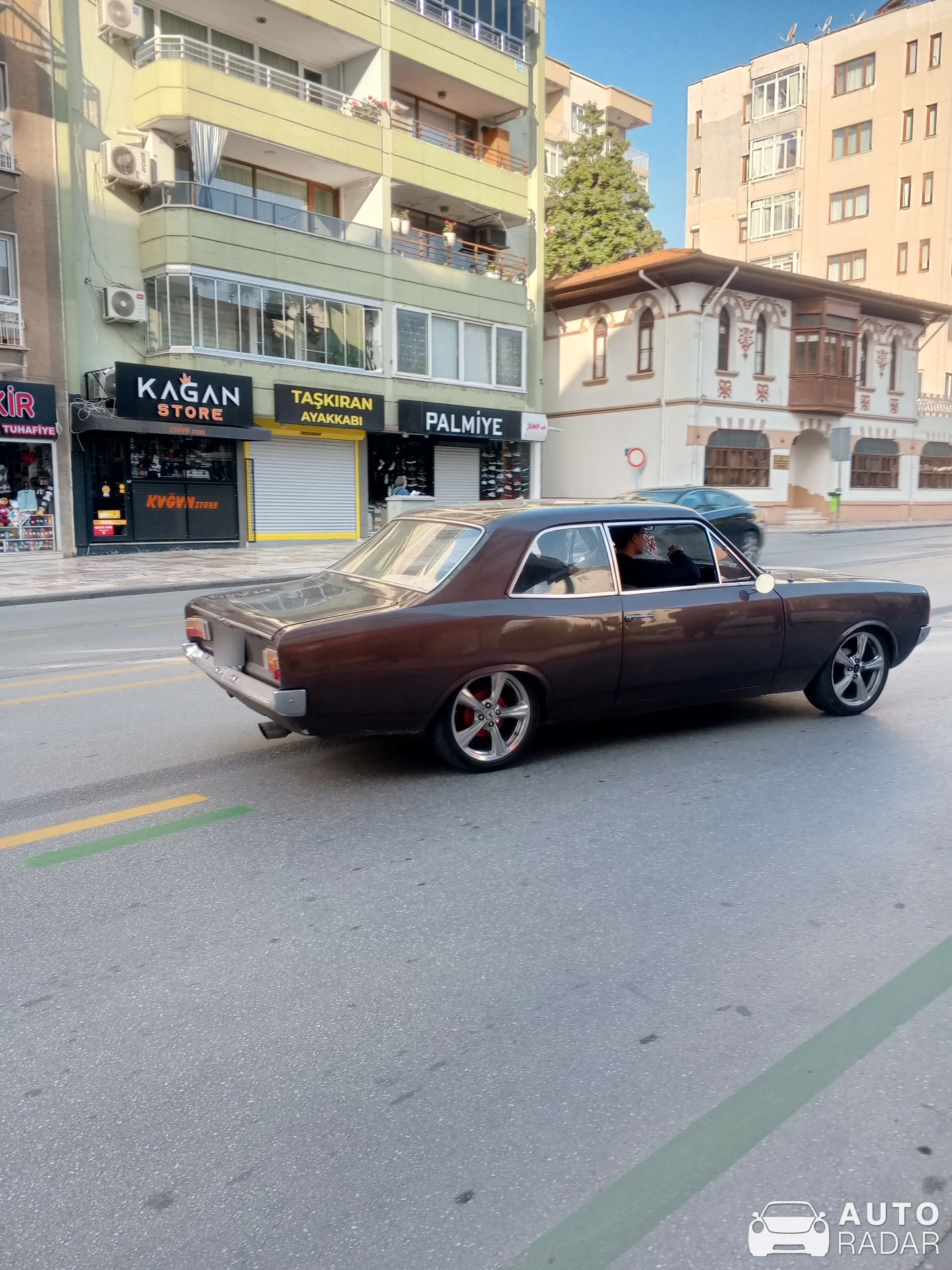 Opel Rekord spotted in Pamukkale