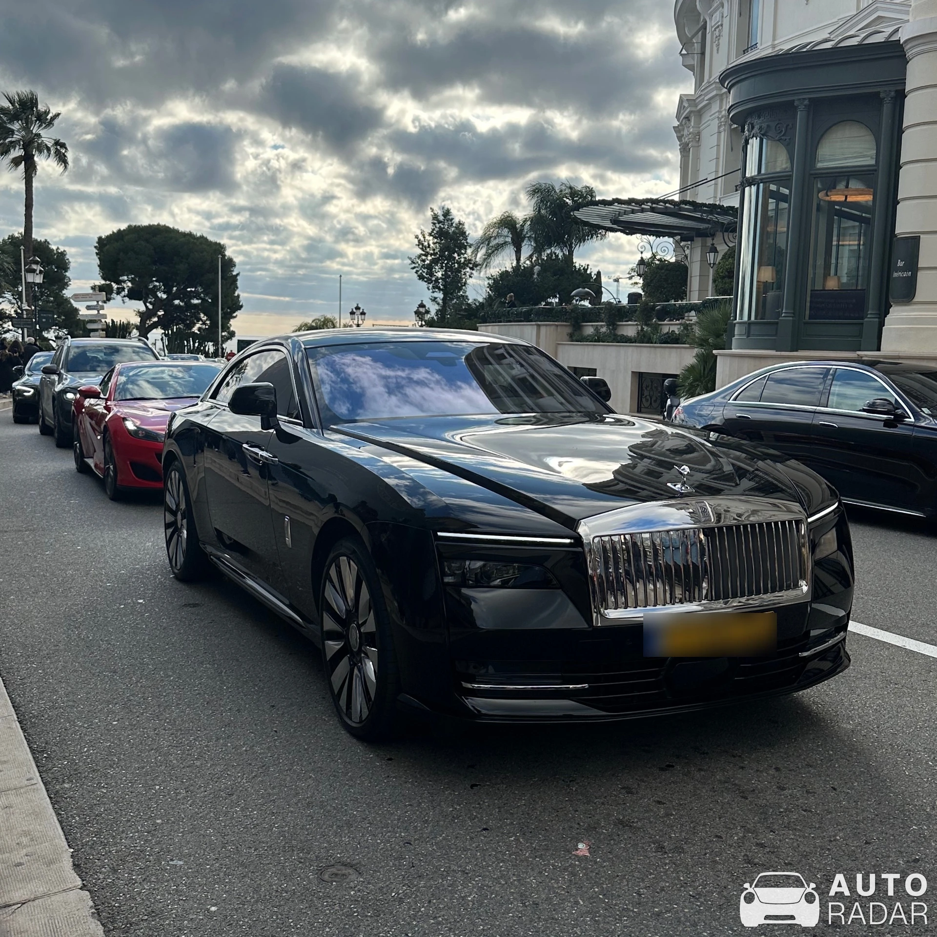 Rolls-Royce Spectre spotted in Monaco-Ville, Monaco
