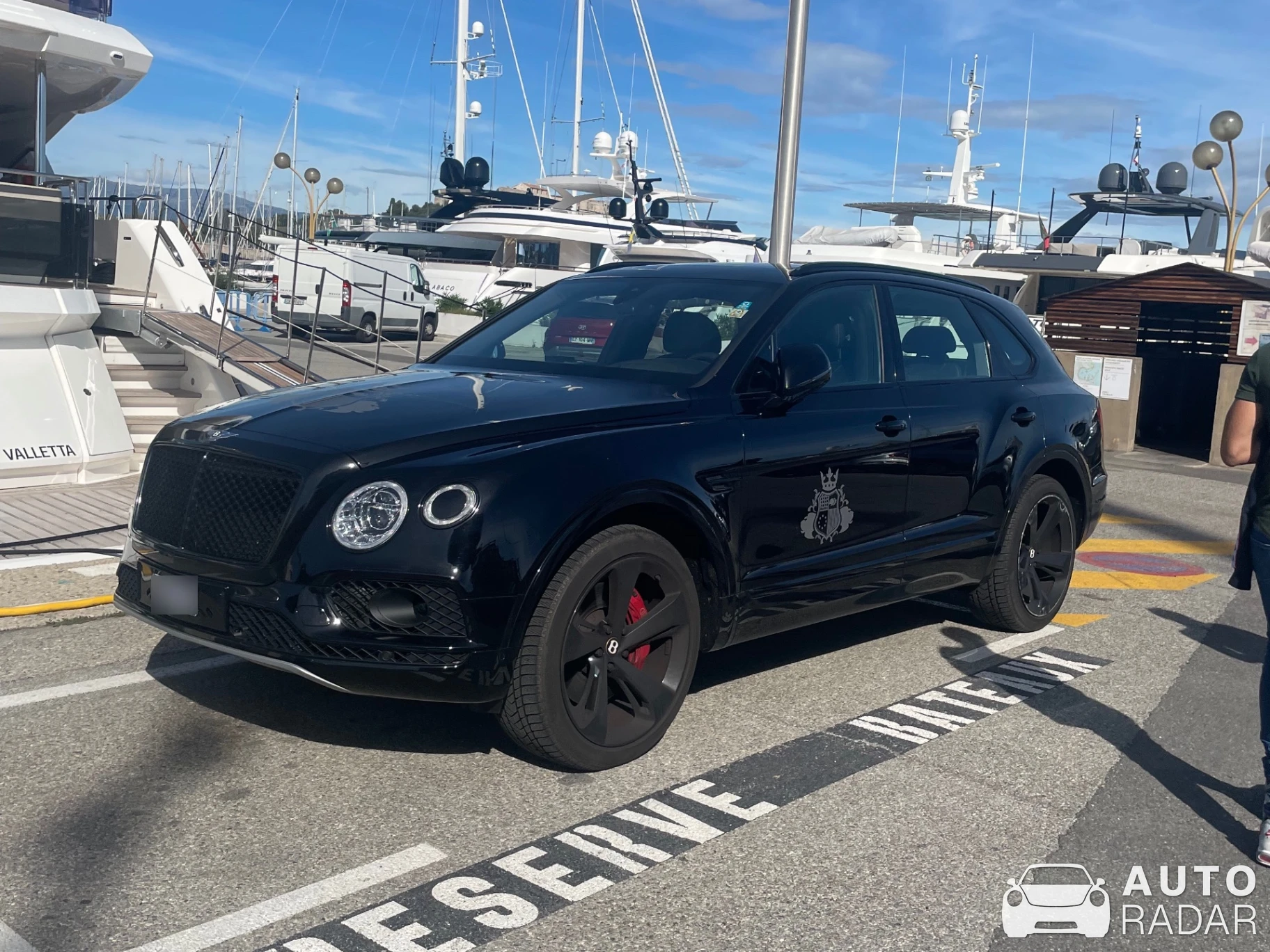 Bentley Bentayga spotted in Antibes, France