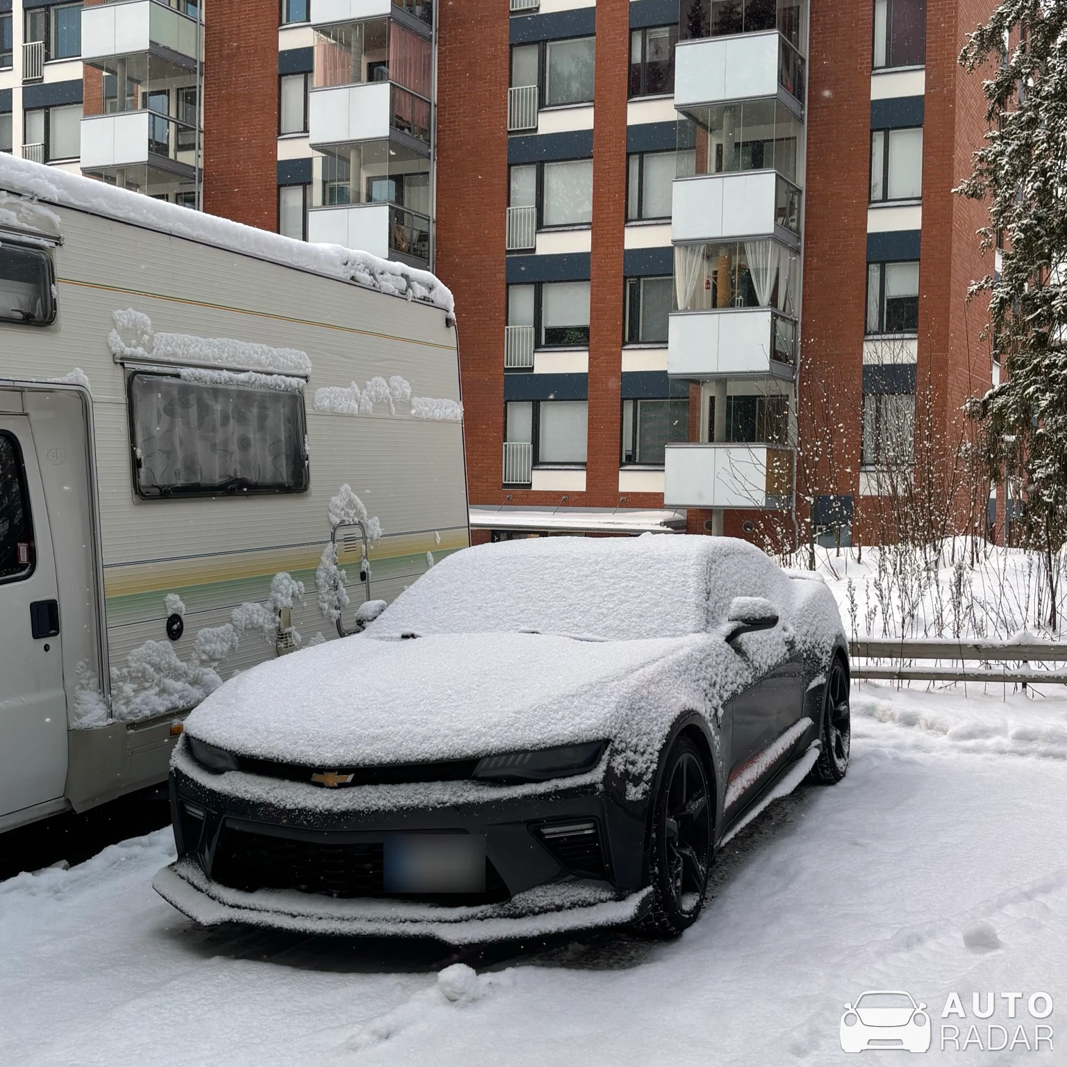 Chevrolet Camaro ZL1 spotted in Vantaa, Suomi