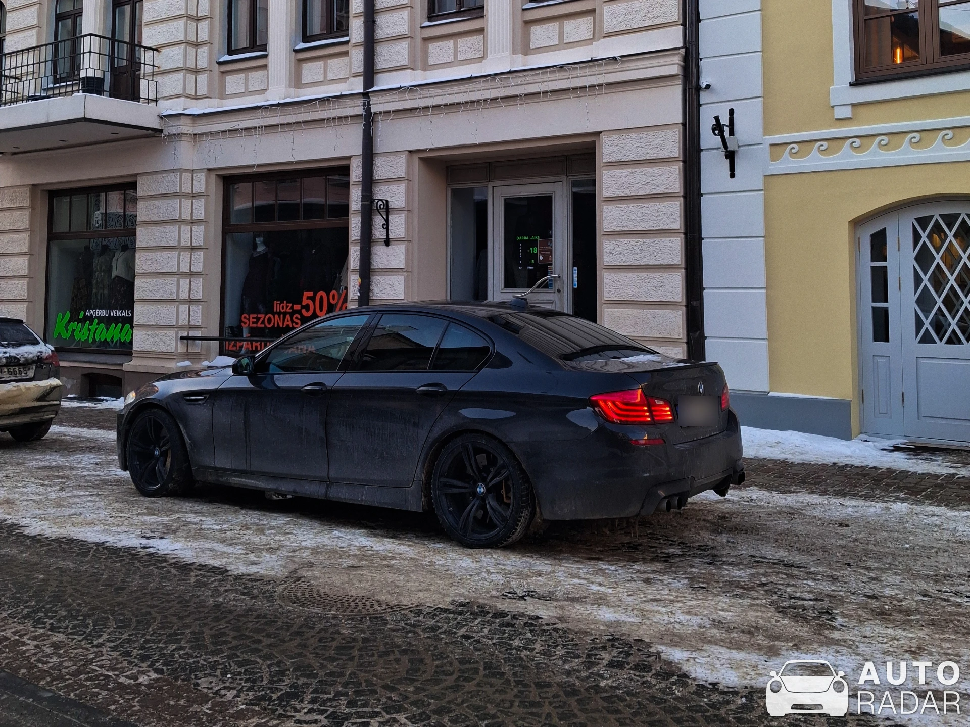 BMW M5 F10 spotted in Cēsis
