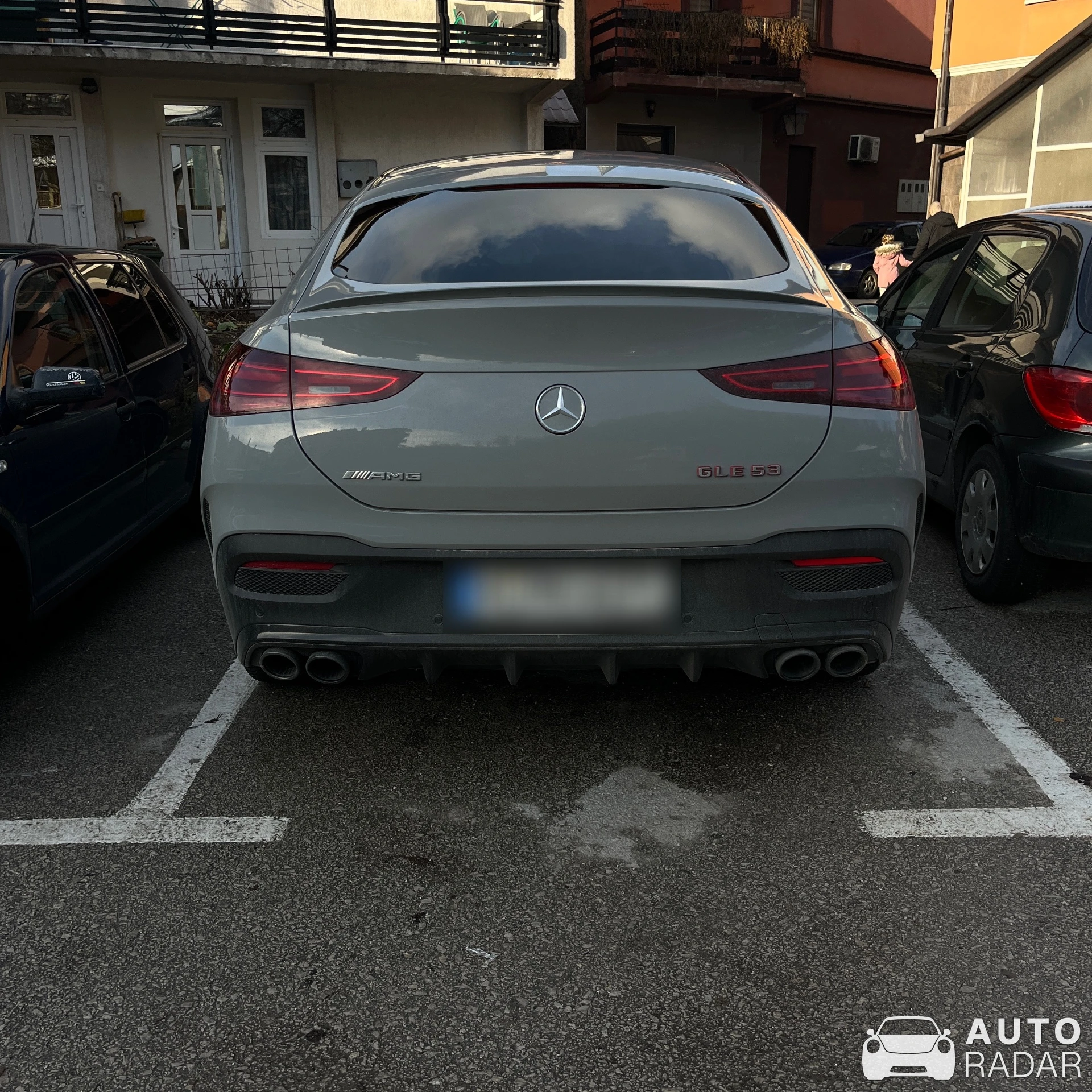 Mercedes-AMG GLE 53 Hybrid Coupé C167 2023 spotted in Travnik, Bosnia and Herzegovina