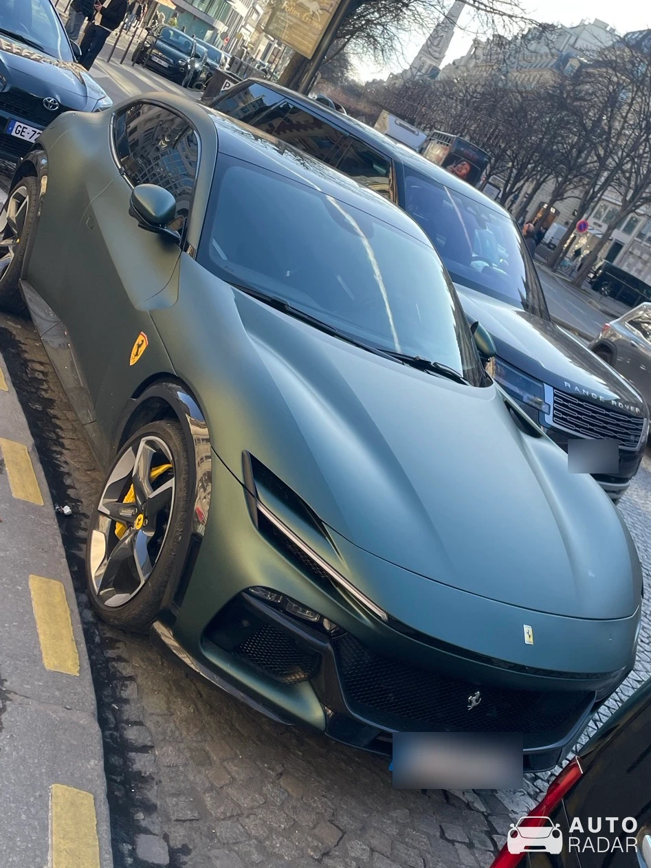 Ferrari Purosangue spotted in Paris, France