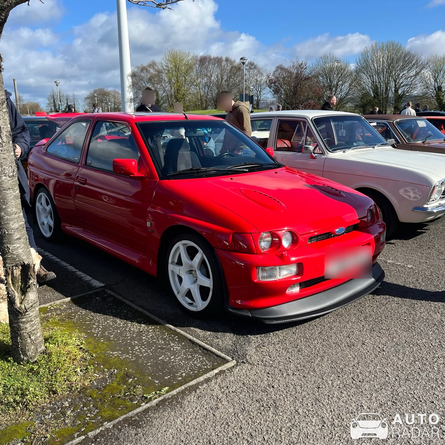 Ford Escort RS Cosworth spotted in Dundalk