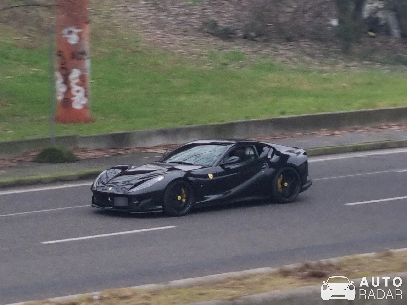 Ferrari 812 Superfast spotted in Milano, Italy