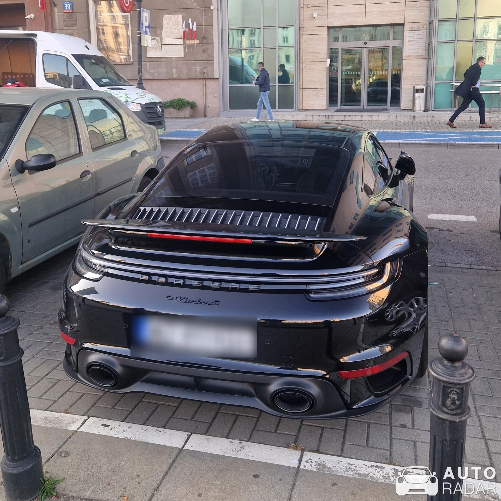 Porsche 992 Turbo S MkI spotted in Warszawa, Poland