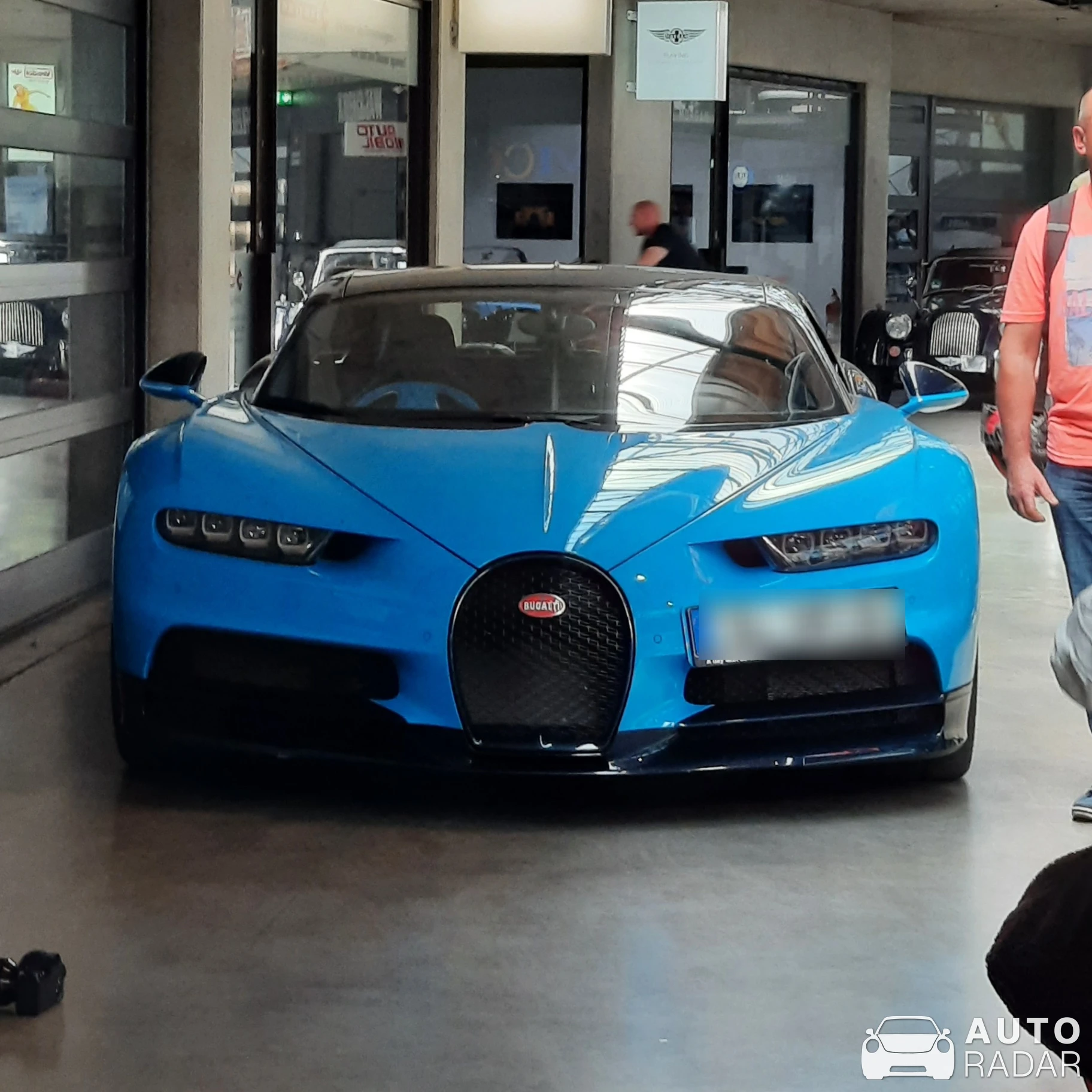 Bugatti Chiron spotted in Düsseldorf, Germany