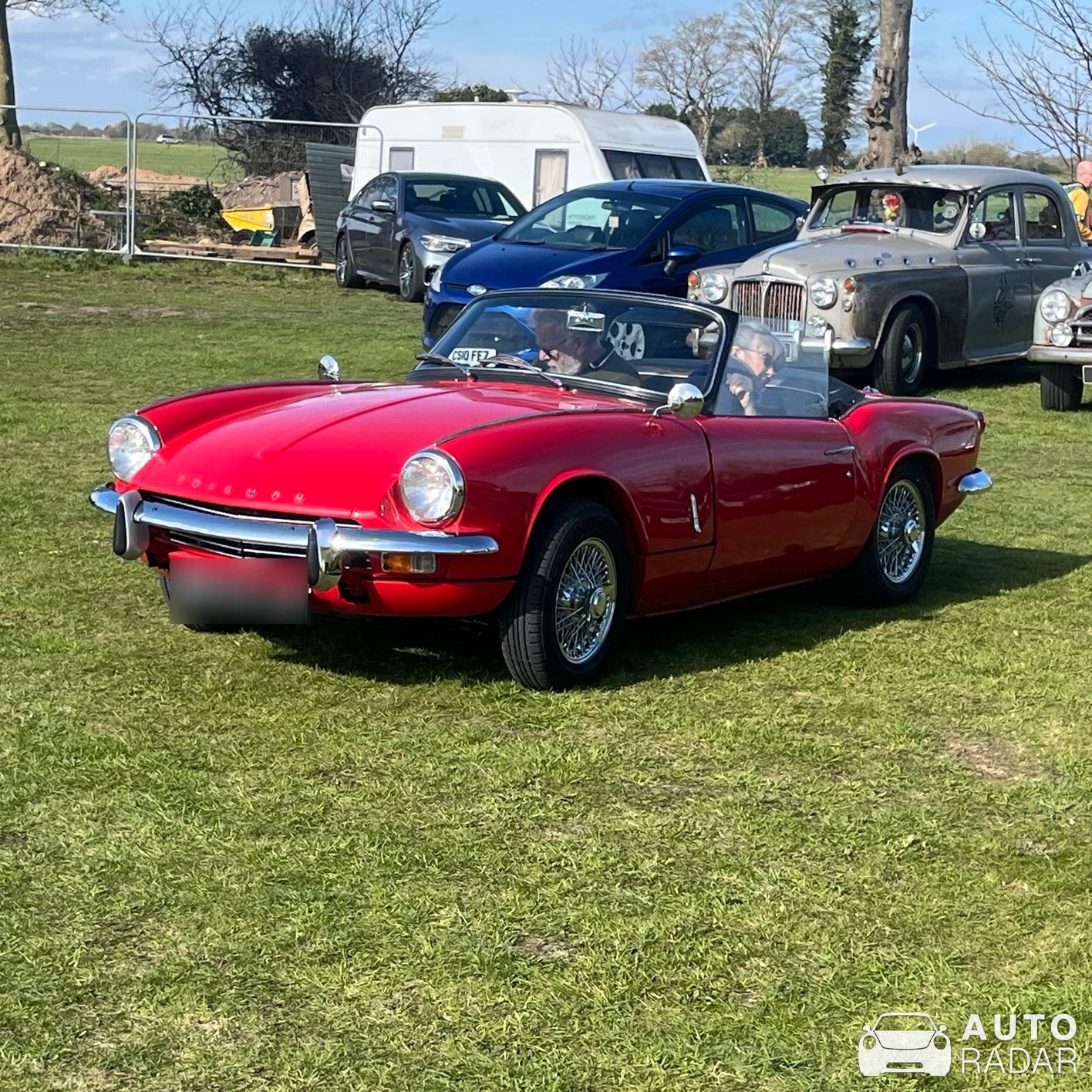 Triumph Spitfire Mark III spotted