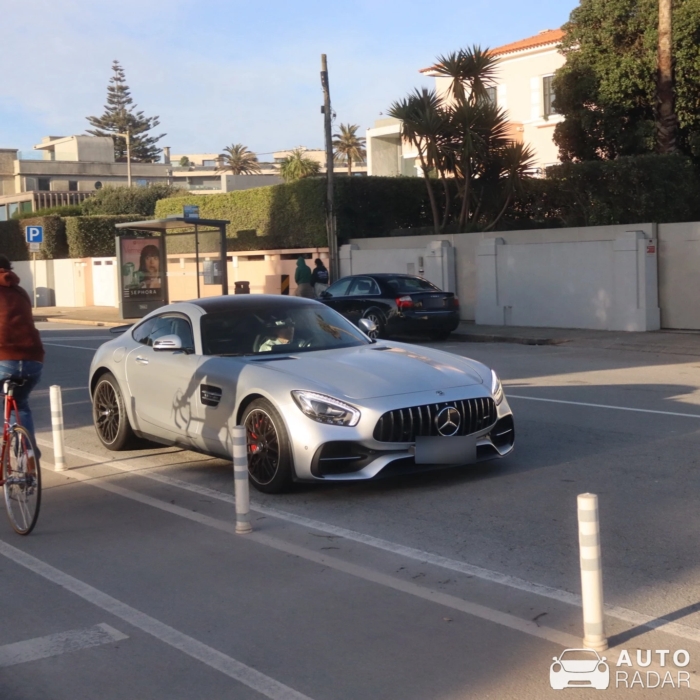 Mercedes-AMG GT S C190 2017 spotted in Porto