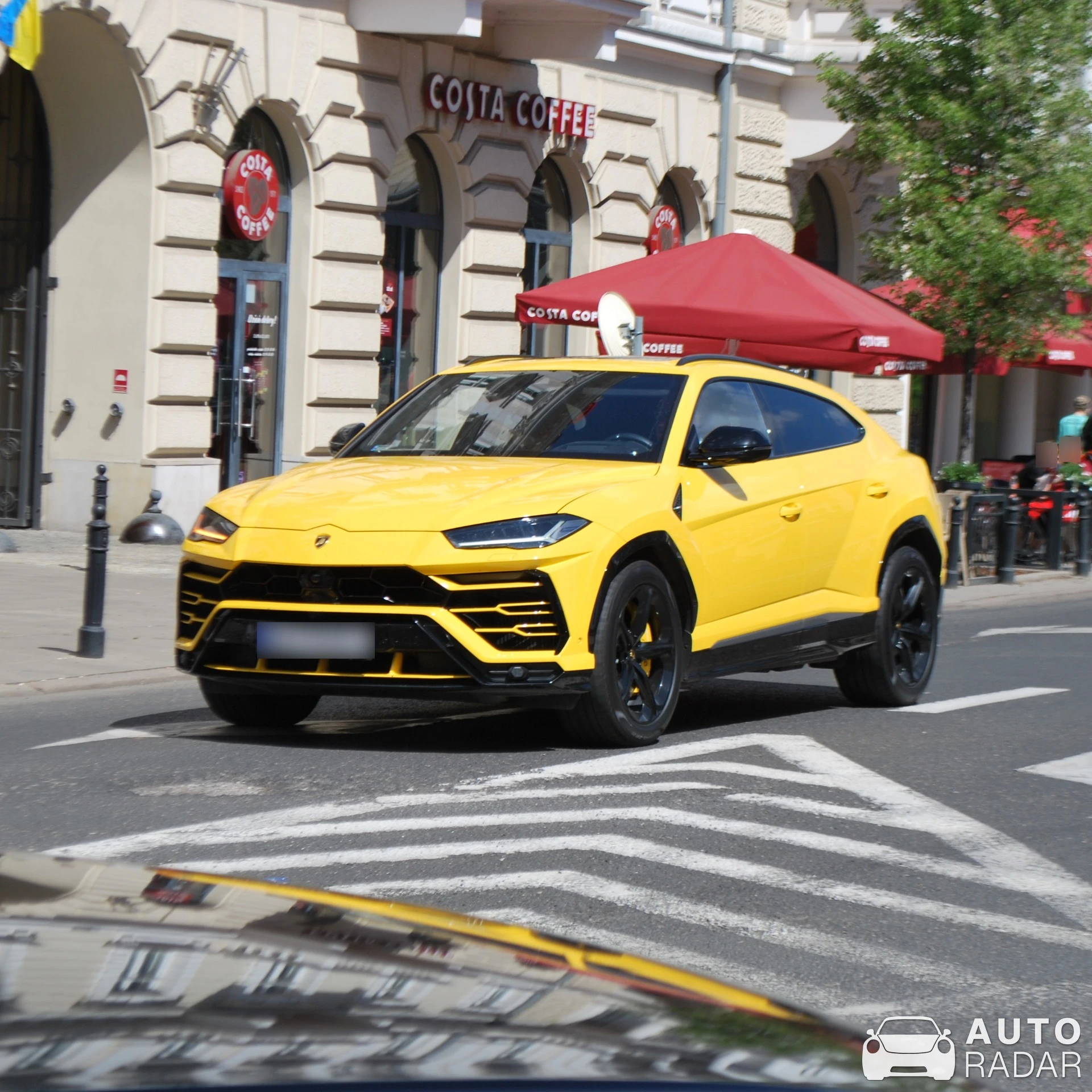 Lamborghini Urus spotted in Warszawa, Poland