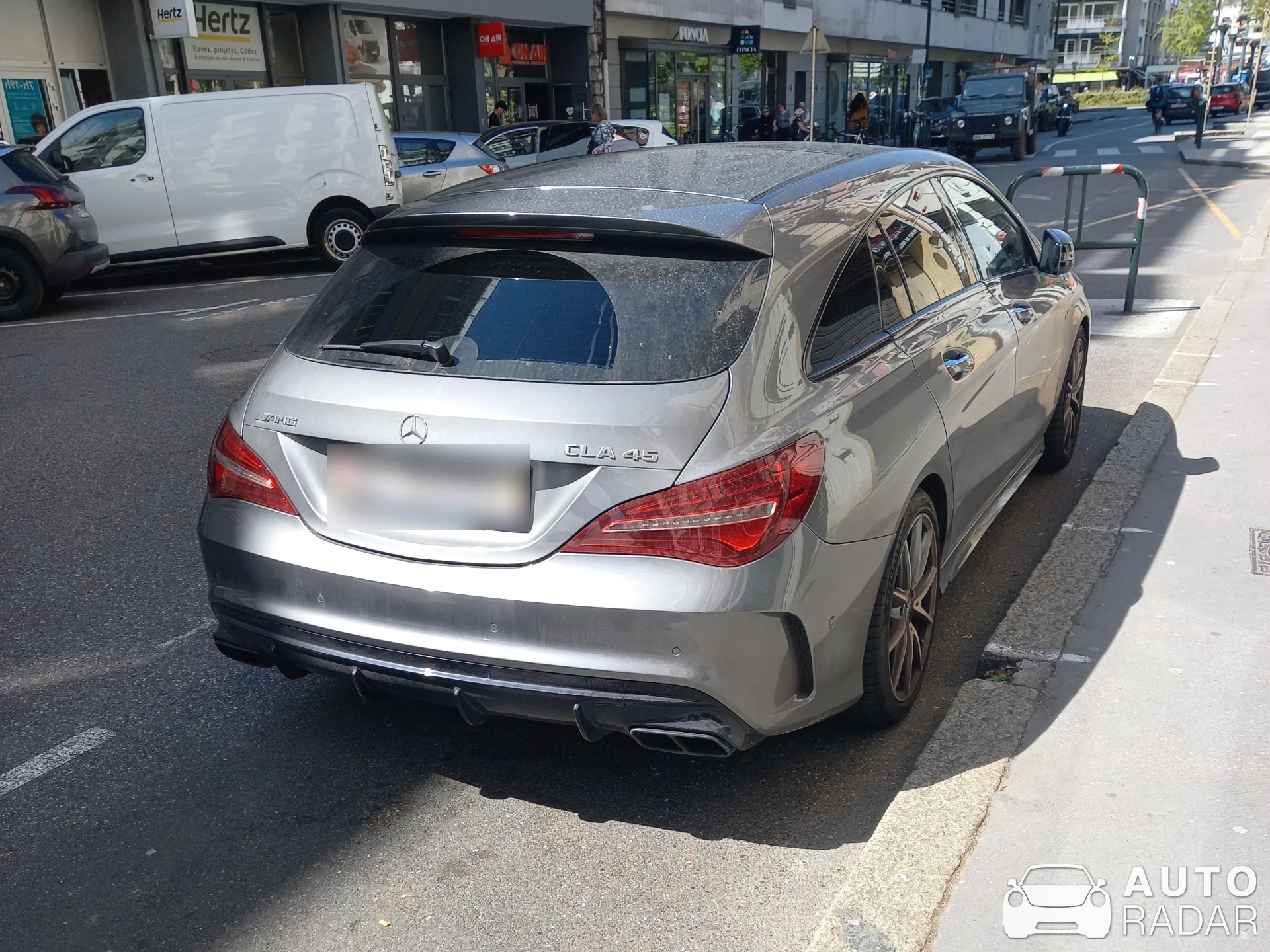 Mercedes-AMG CLA 45 Shooting Brake X117 spotted in Annecy