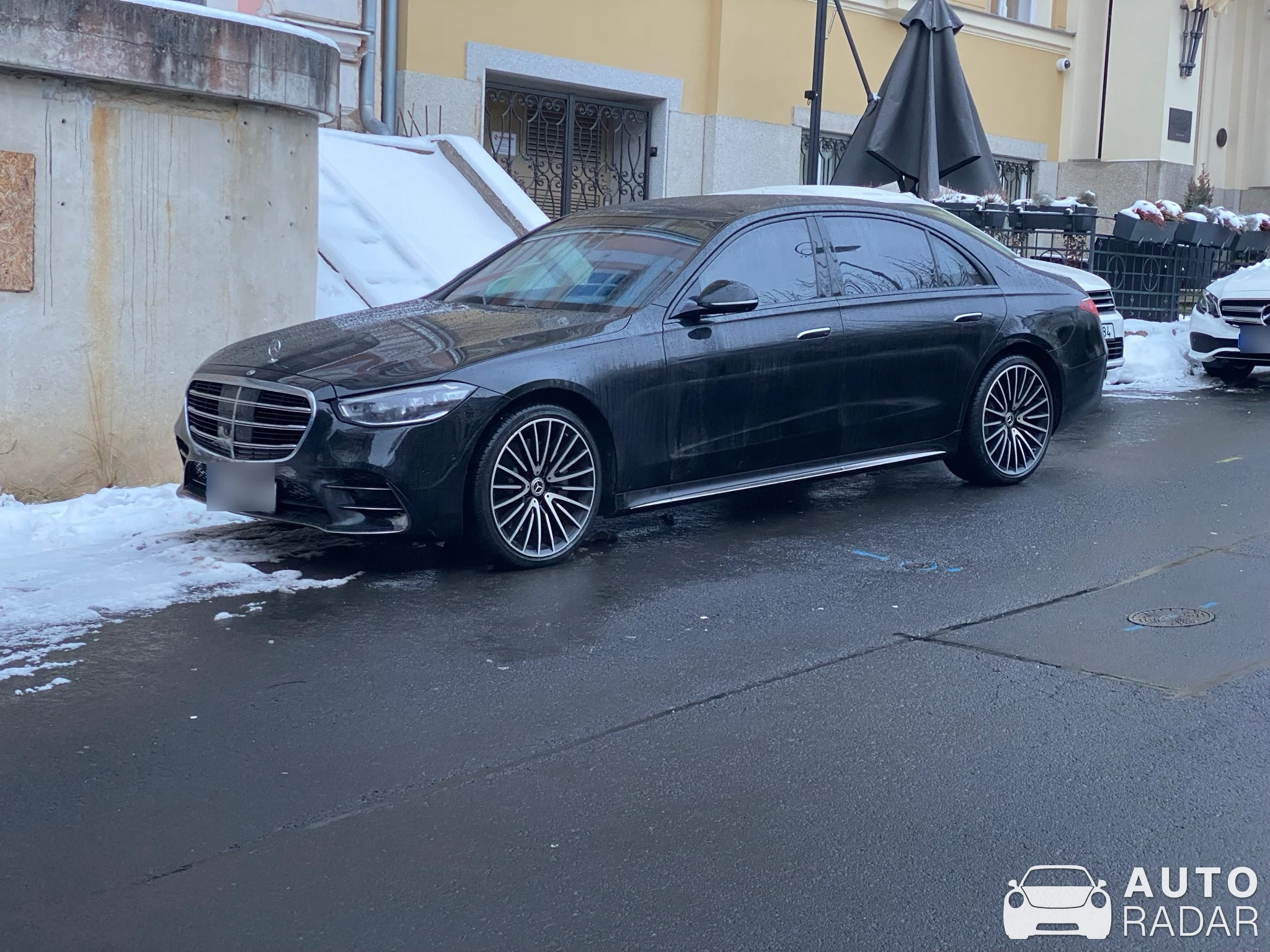 Mercedes-Benz W223 S 500 spotted