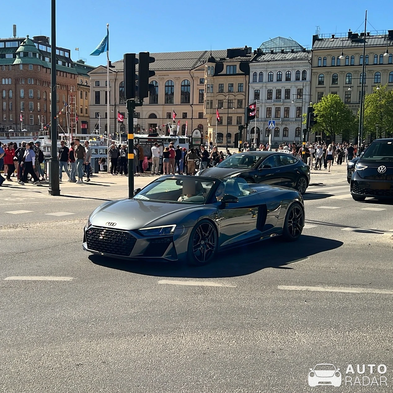 Audi R8 V10 Spyder 2019 spotted