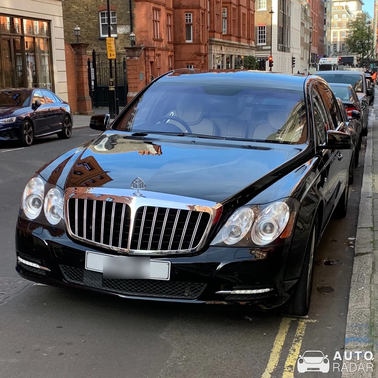 Maybach 62 S spotted in Greater London, United Kingdom
